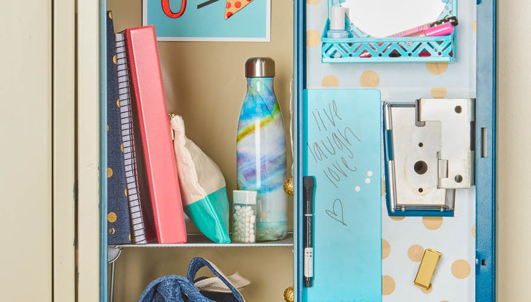 Locker Decoration Organization Ideas How To Organize Your Locker The Container Store