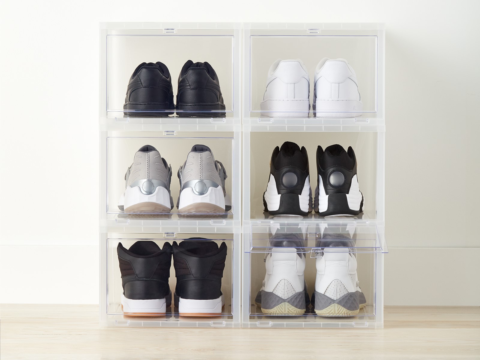 Drop front clearance shoe box ikea