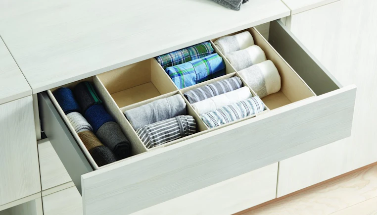 How to Fold Clothes for Organized Dresser Drawers