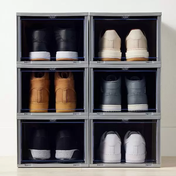 Container store shoe bins sale