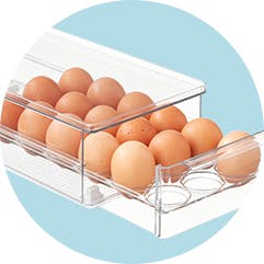 Everything Organizer Collection Egg Holder with Drawer