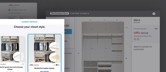 The Container Store Storage Organization Custom Closets