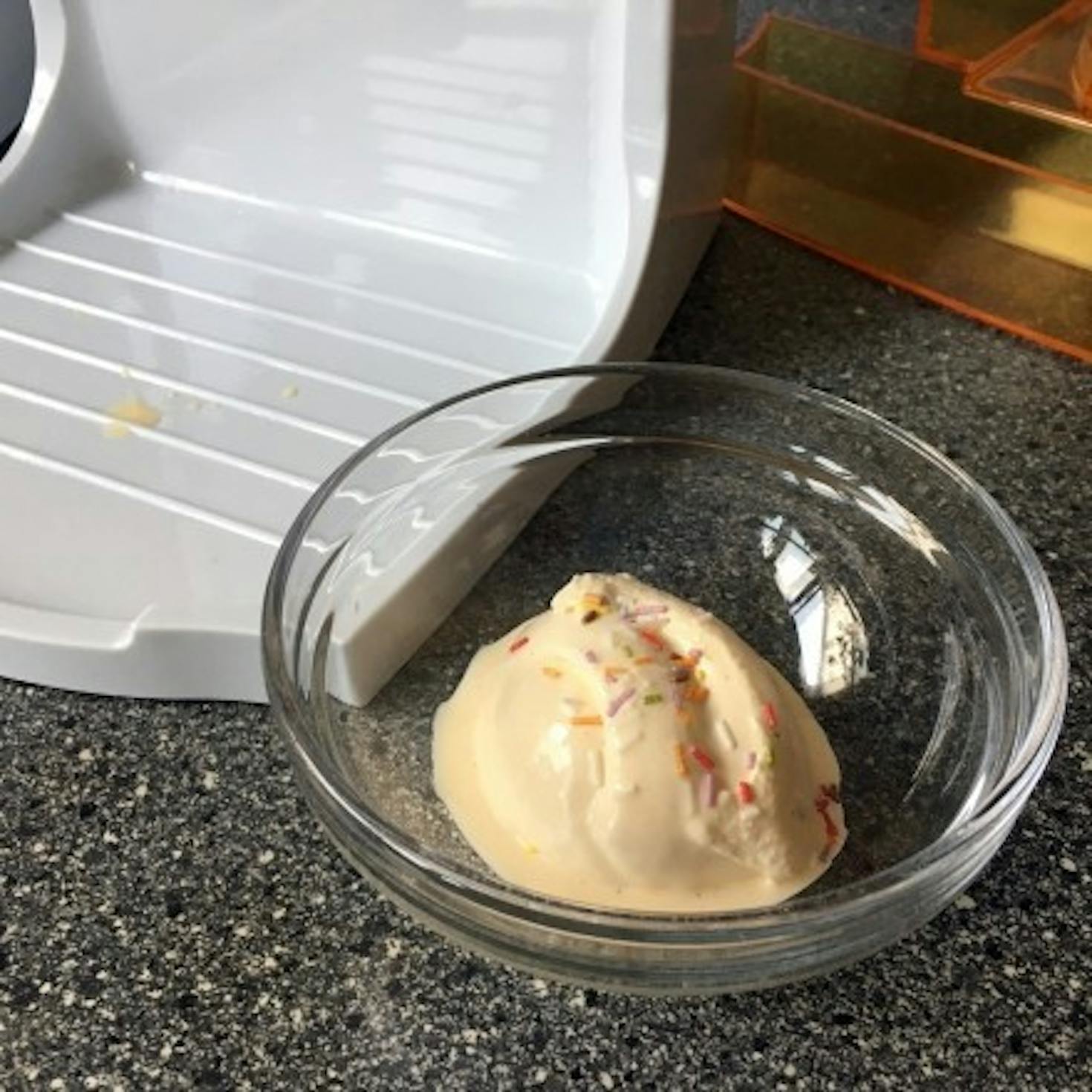 Eisergenis Eismaschine Gino Gelati GG-50W-A Yellow