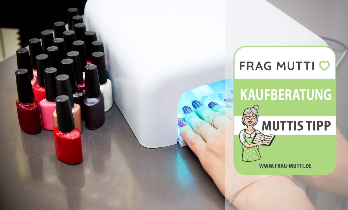 UV-Nagellack im Vergleich