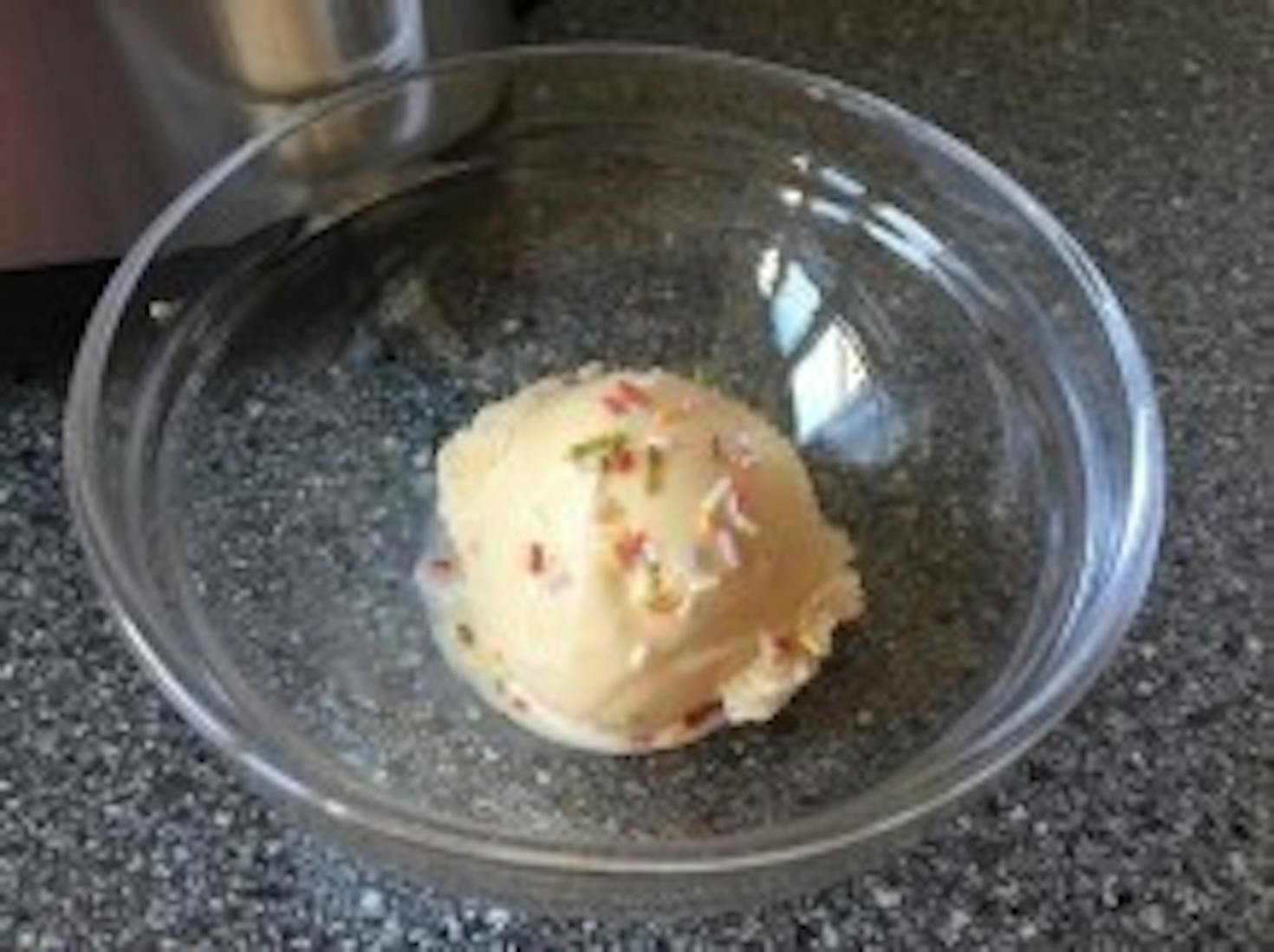 Eisergebnis Eismaschine Gino Gelati