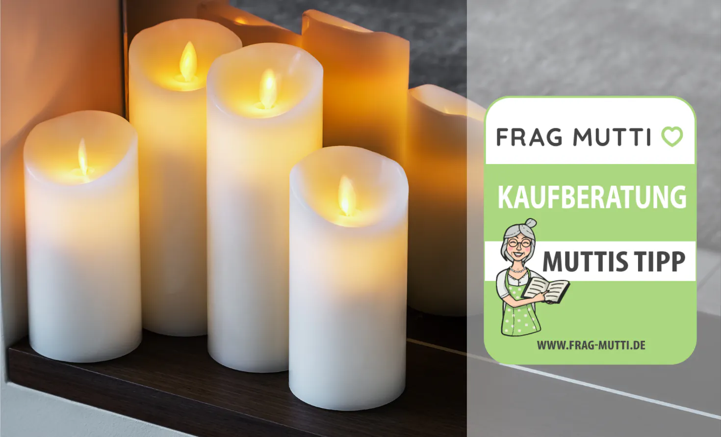 Die besten LED-Kerzen im Test & Vergleich 2026 ▷ Top 6 Modelle