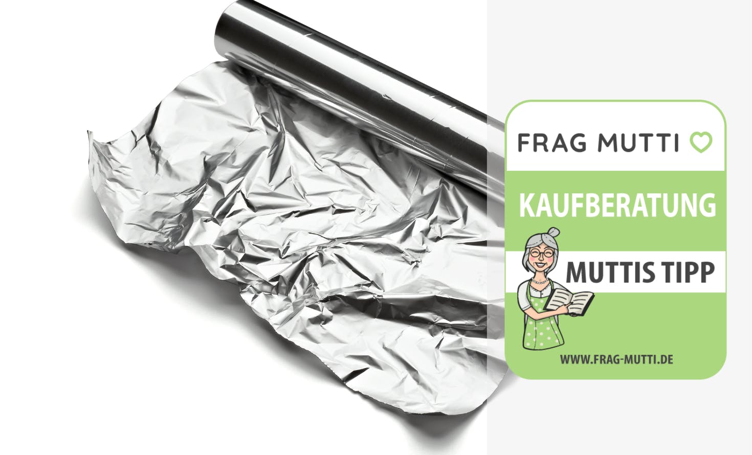 Vorsicht mit der Alufolie - Aluminium aus Folien kann in