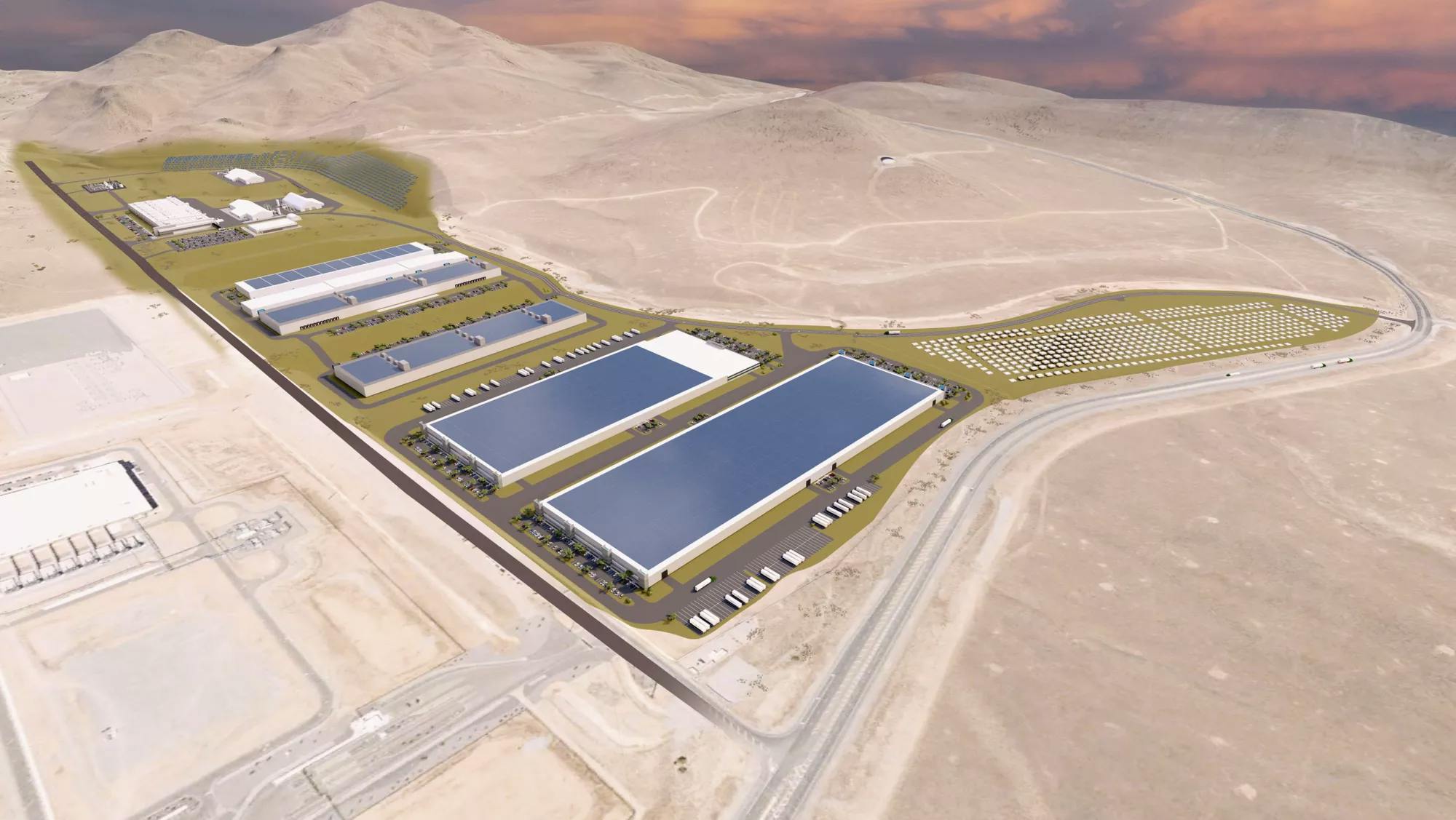 Redwood Materials' 600 acre facility in South Carolina
