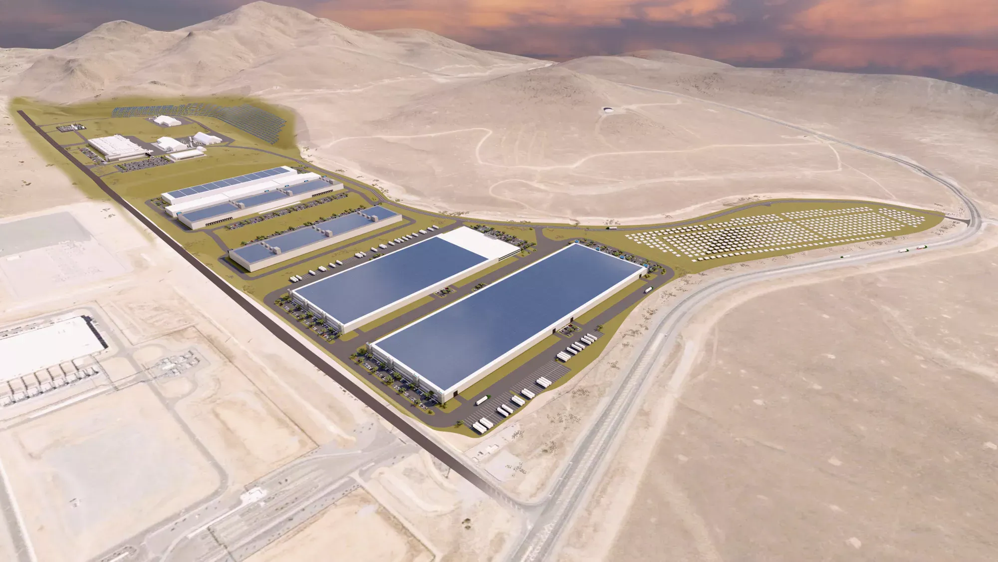 Redwood Materials' 600 acre facility in South Carolina