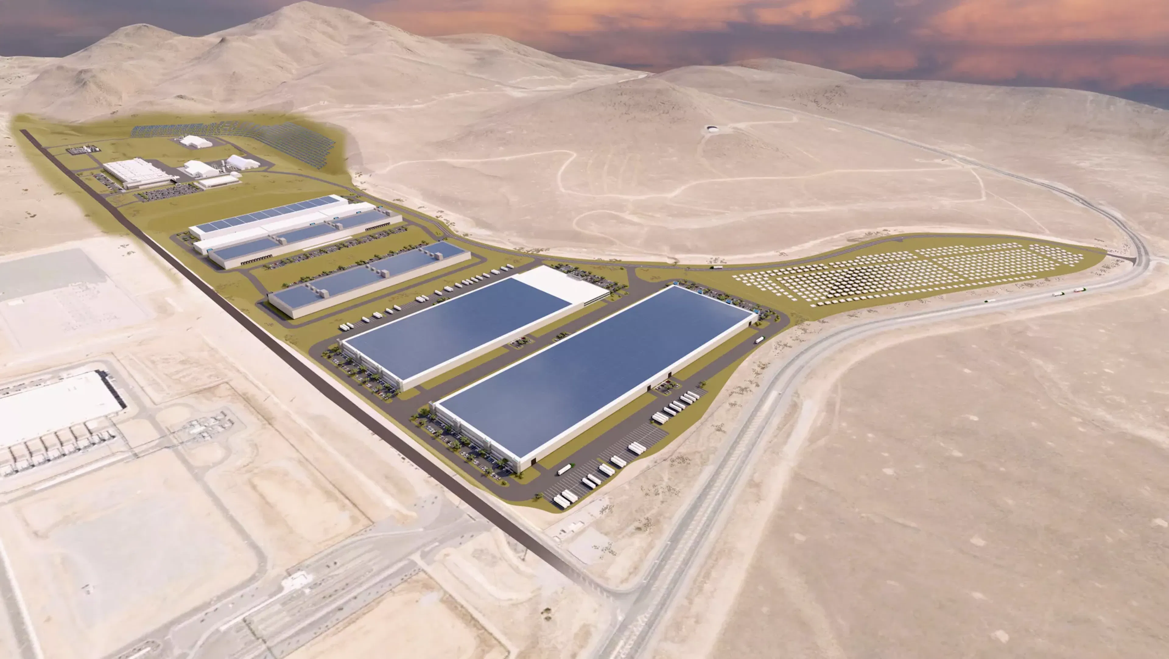 Redwood Materials' 600 acre facility in South Carolina