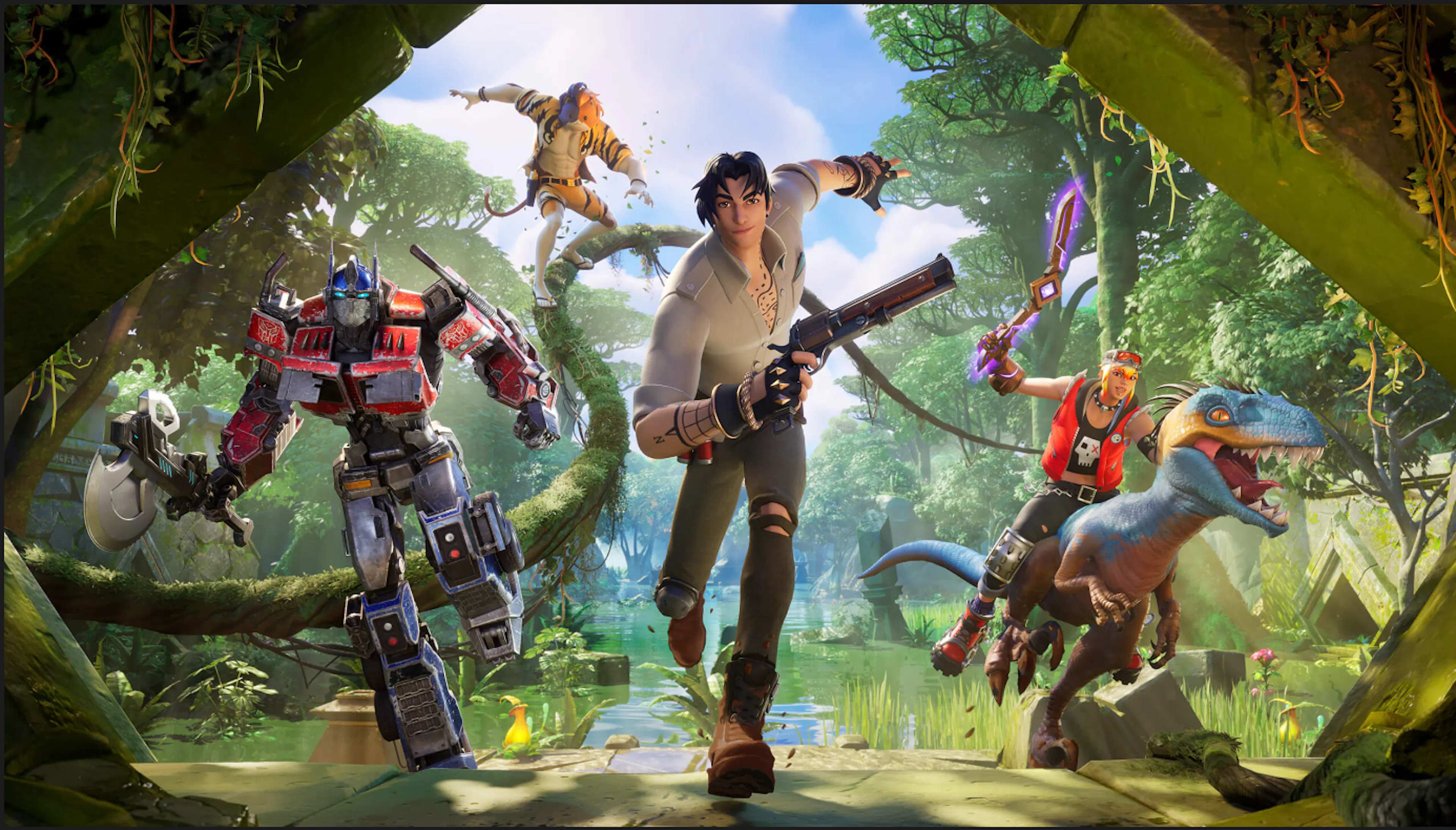 Fortnite game play