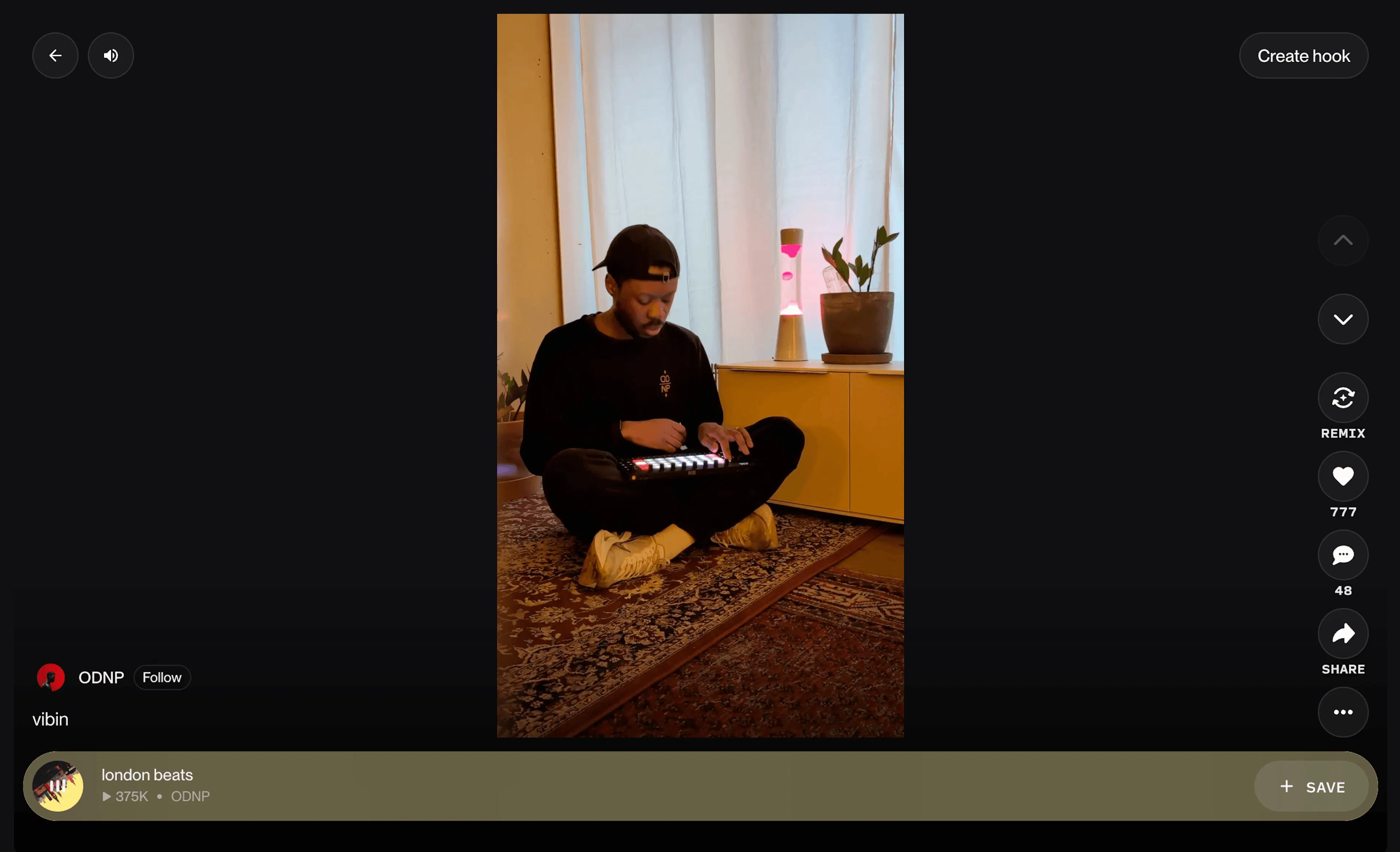 Suno creator making music on Hooks