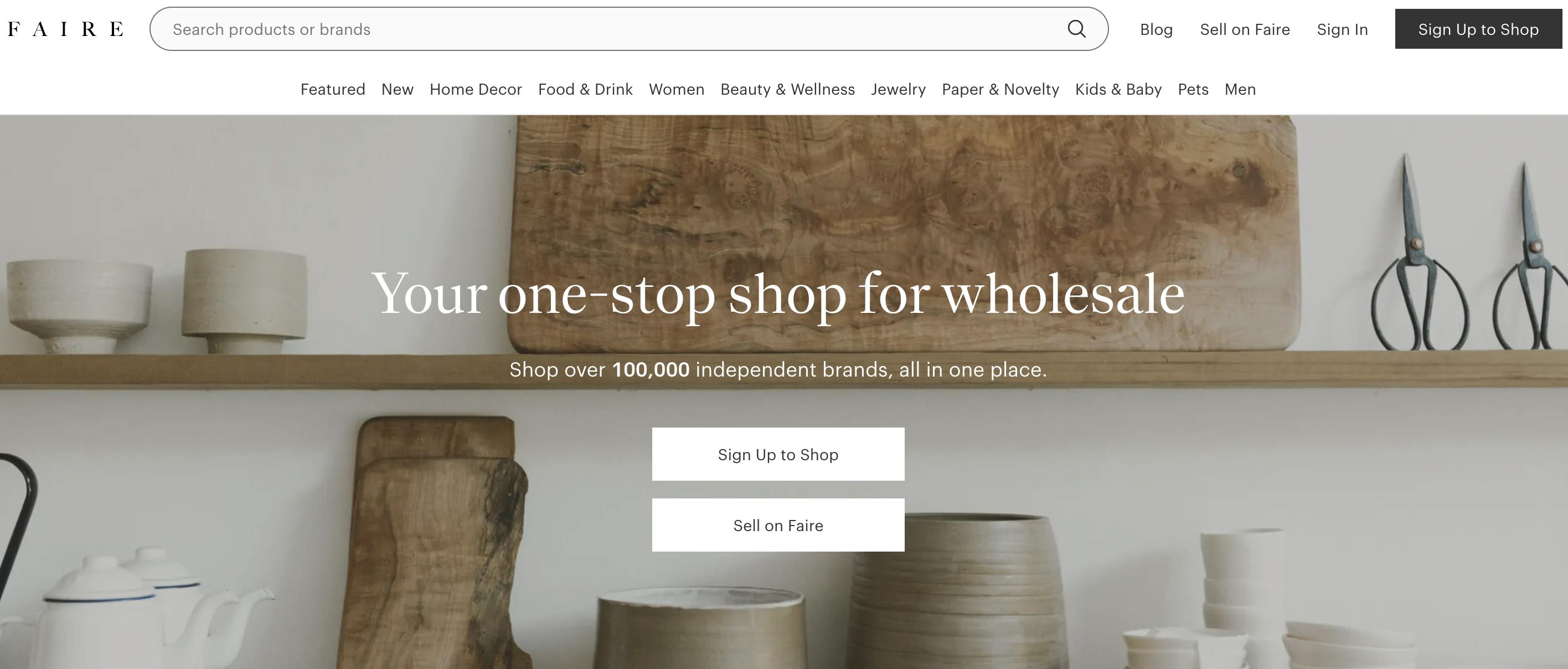 Faire: Buy Wholesale - Buy wholesale from independent brands worldwide