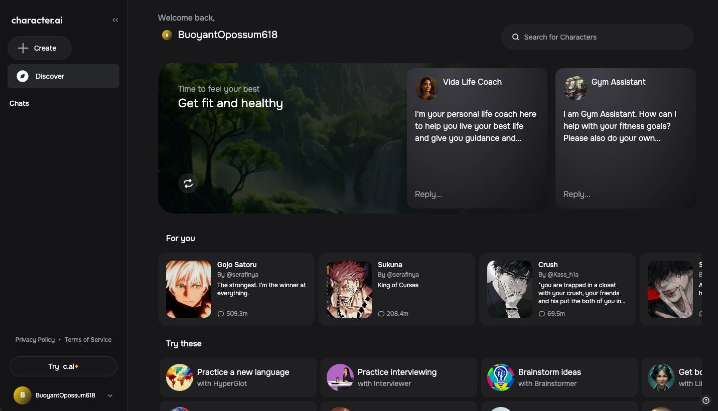 Character.AI – Contrary Research Company Profile & Resources | Contrary ...