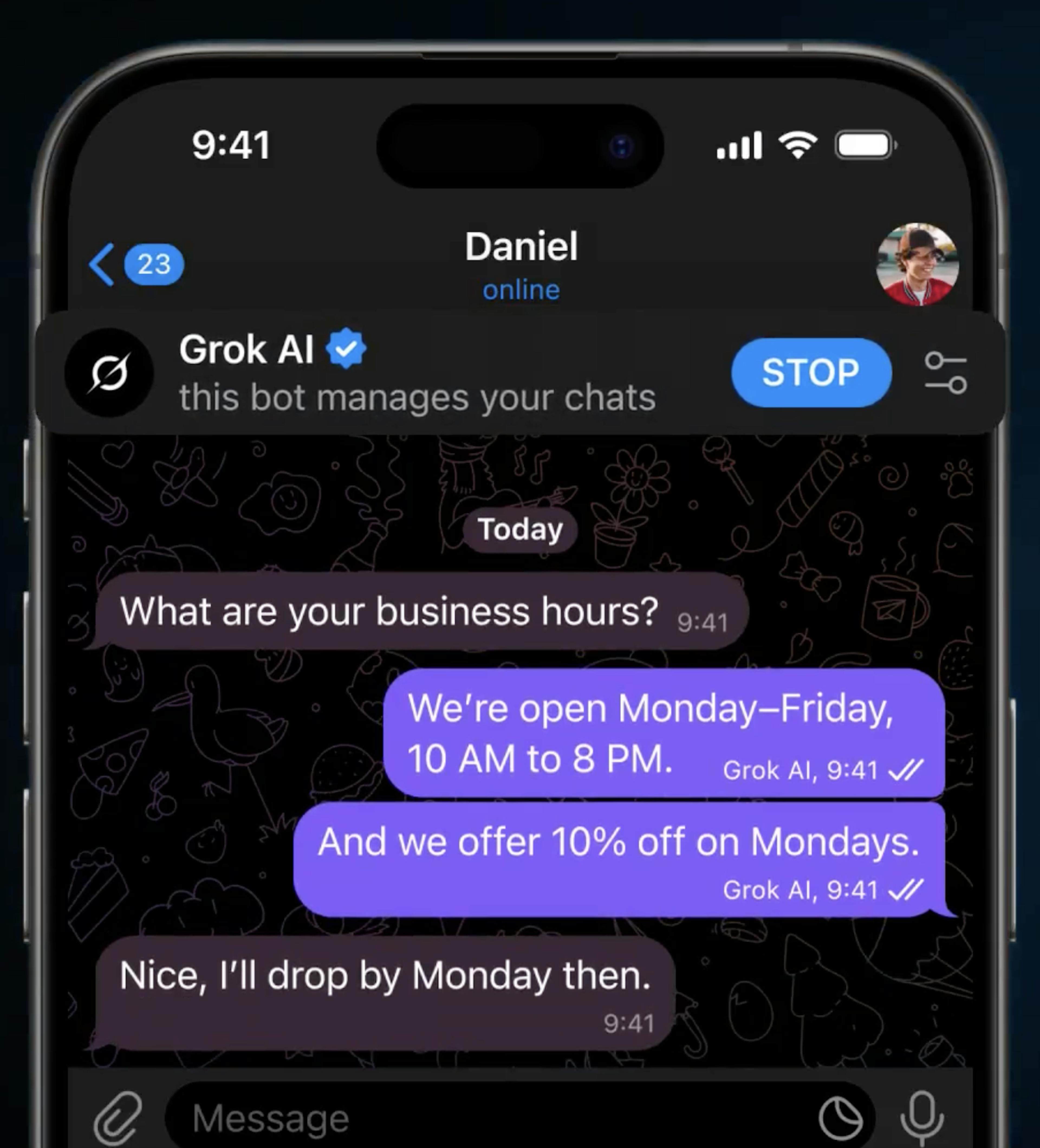 Telegram xAI Integration