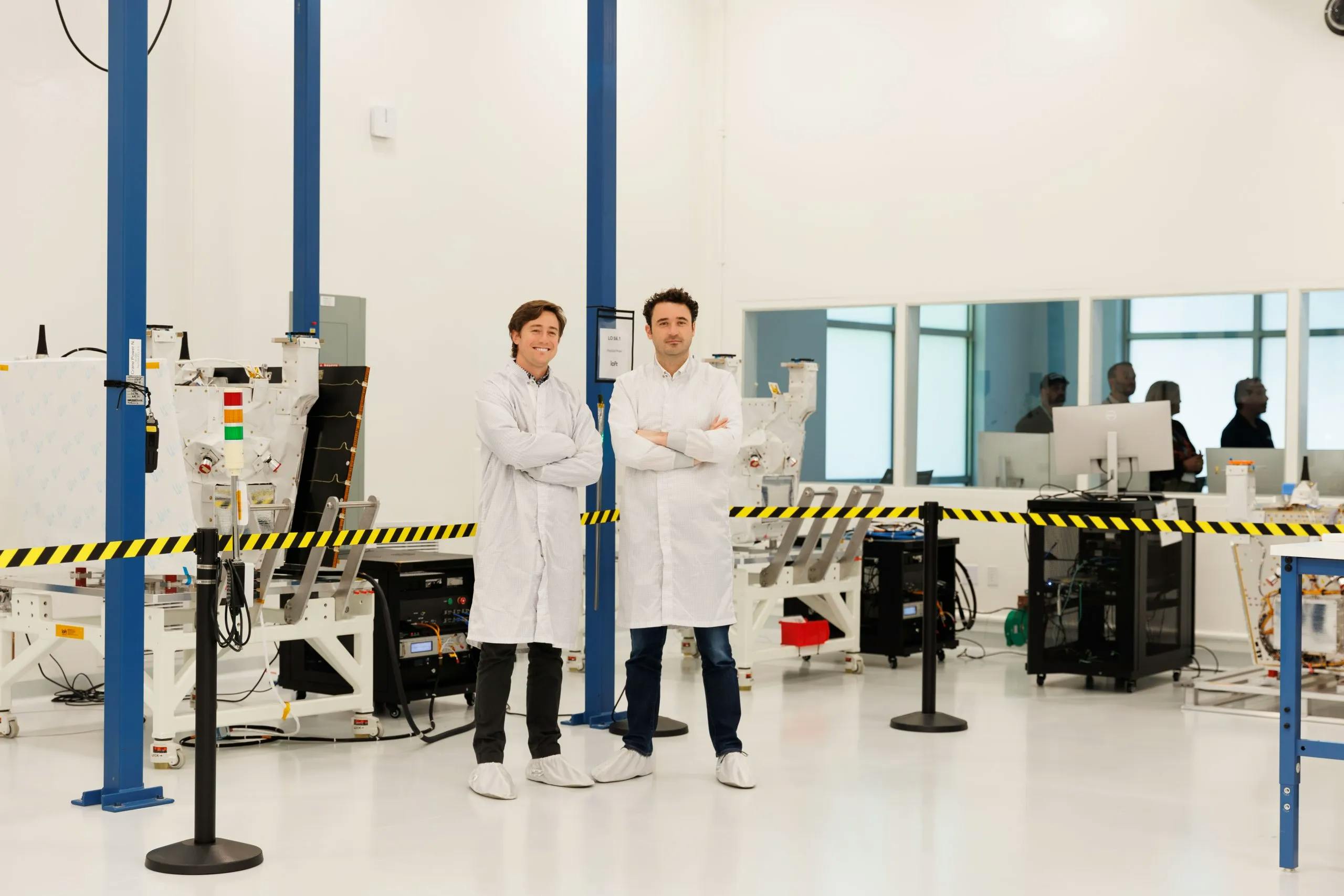 Loft Orbital co-founders Alex Greenberg (left) and Pierre-Damien Vaujour (right)