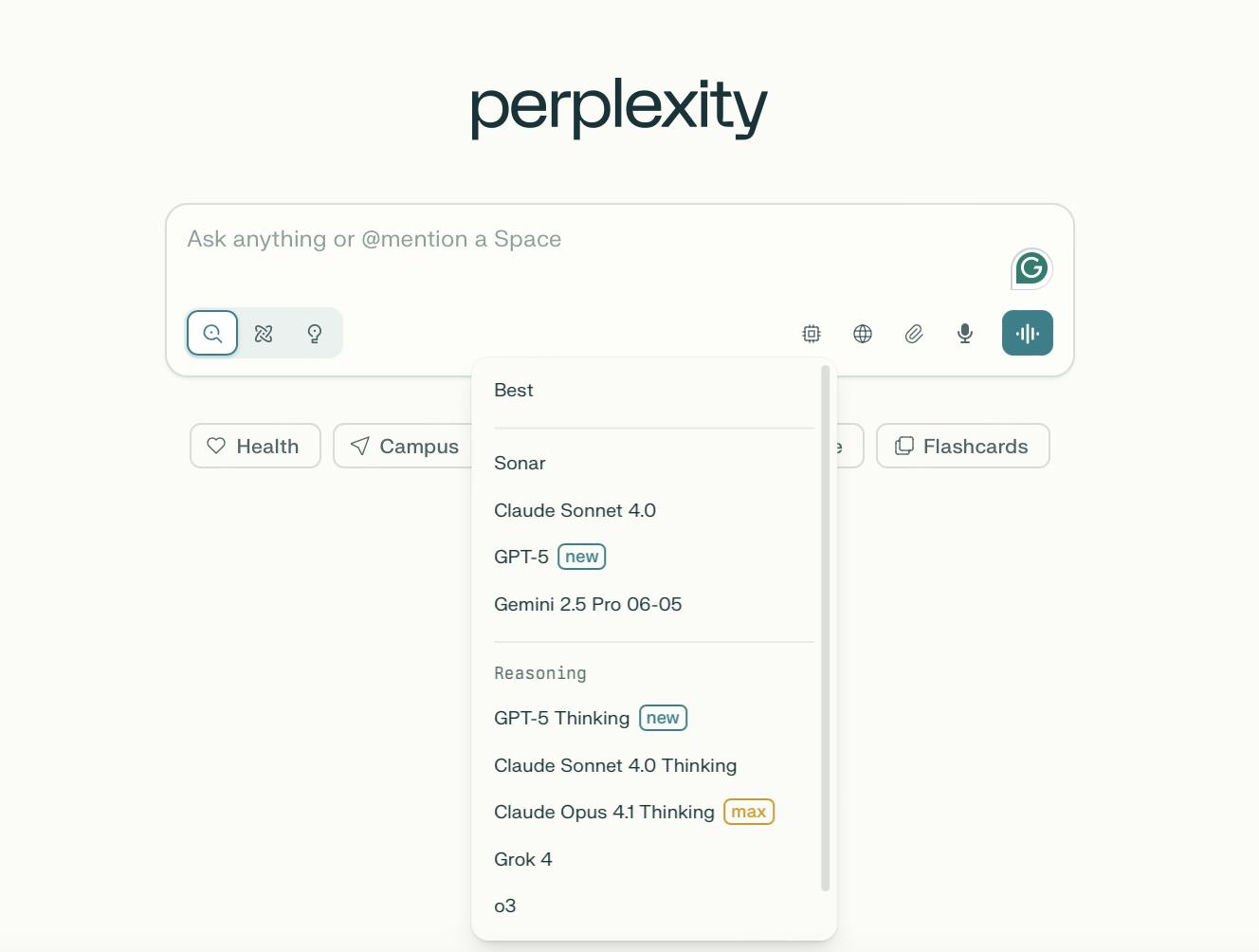 Perplexity's answer engine is characterized by a hybrid model strategy