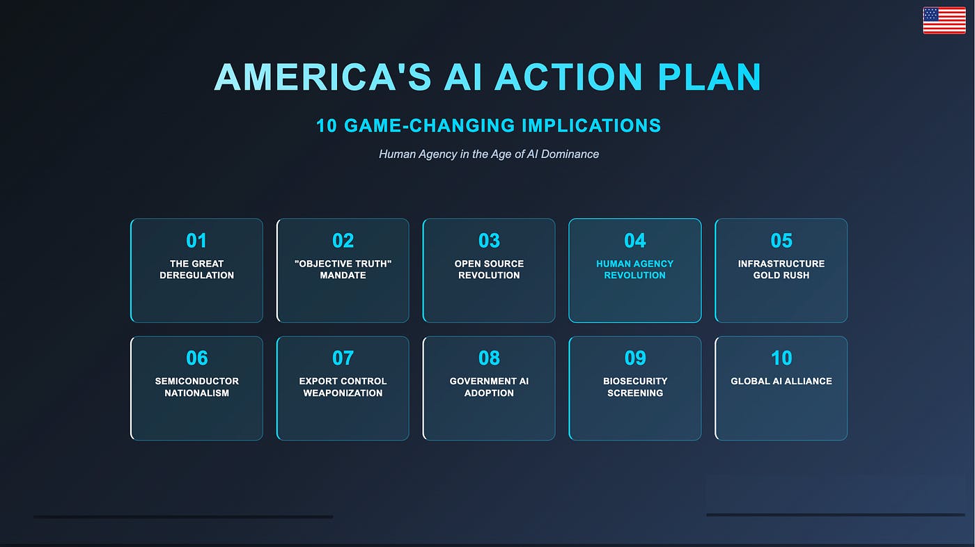 10 implications of America's AI action plan