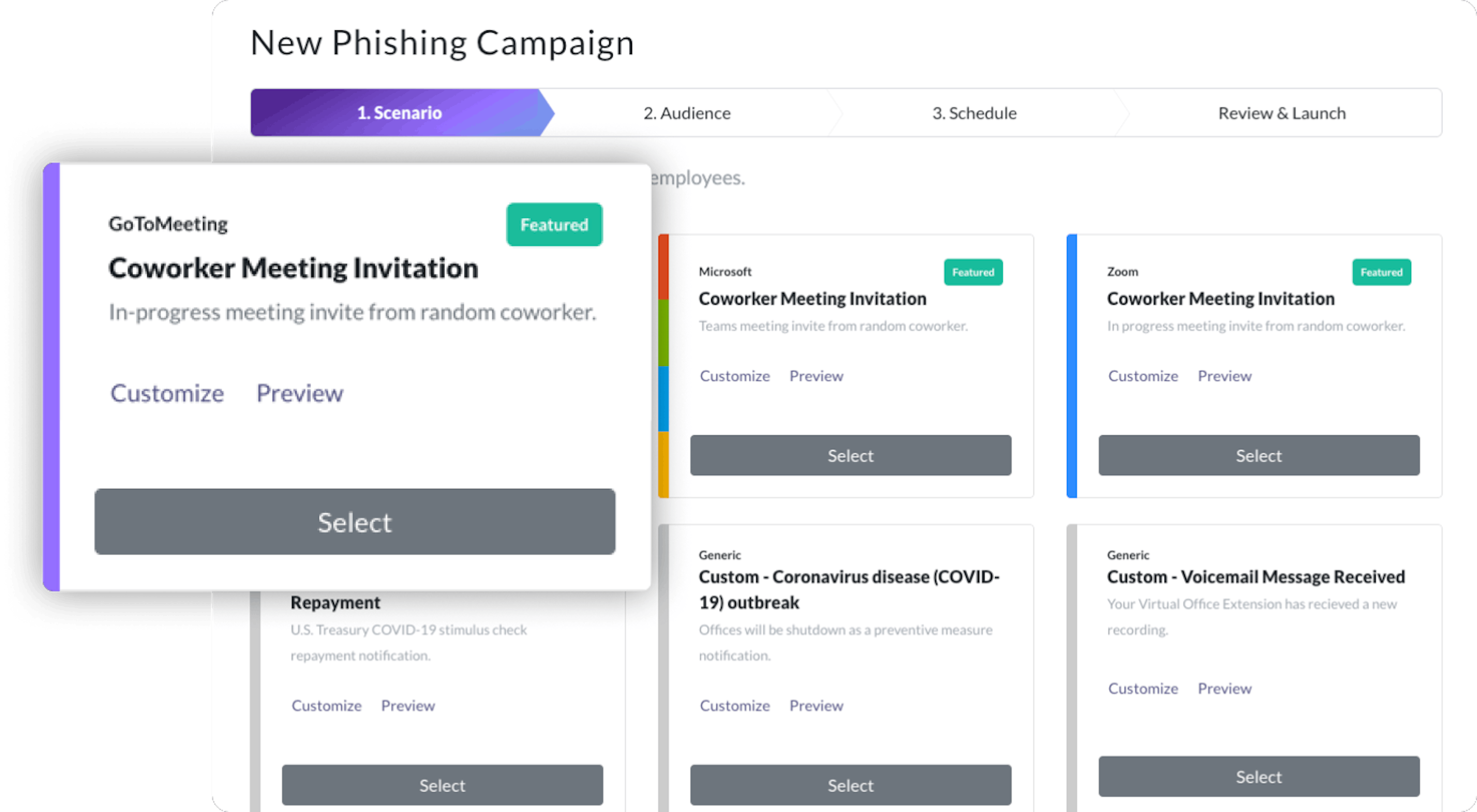 Huntress's fully managed Security Awareness Training (SAT) platform