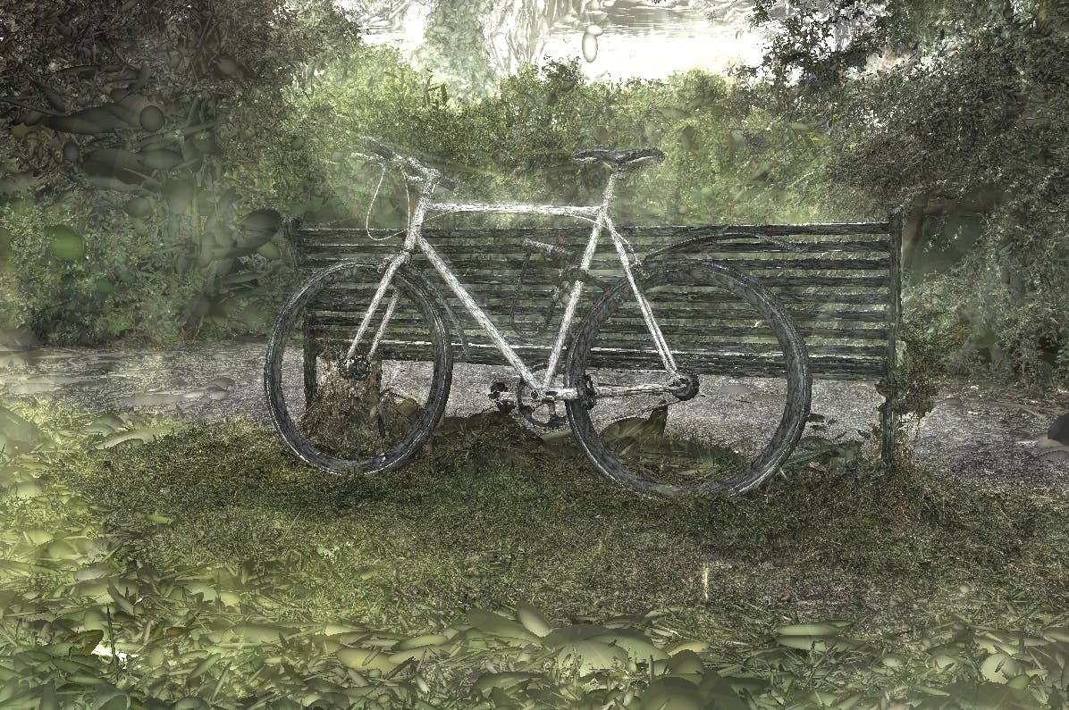 Image generated from 7 million 3D Gaussians.