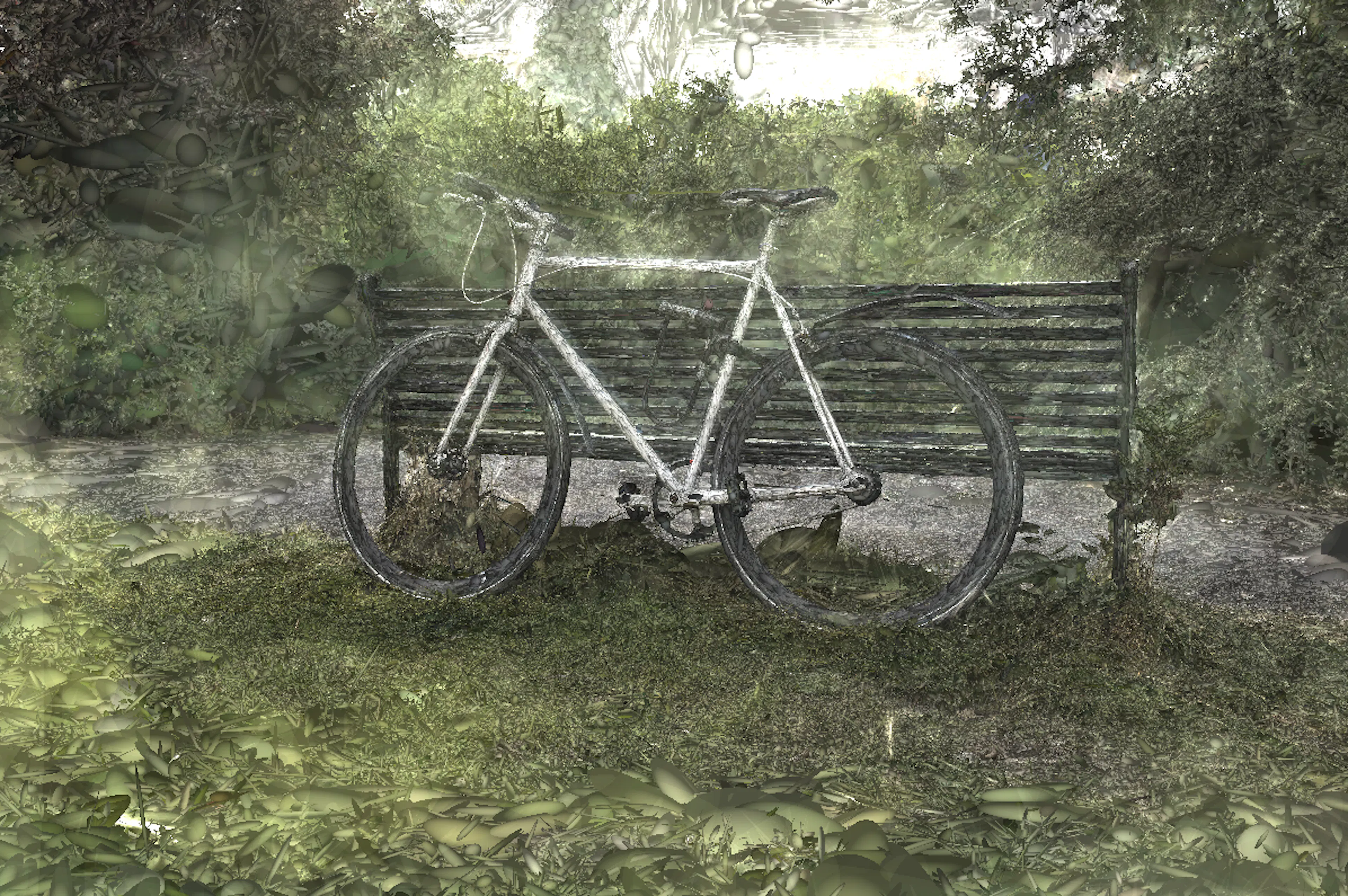 Image generated from 7 million 3D Gaussians.
