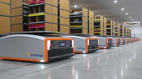 XPO Logistics Collaborative Warehouse Robots