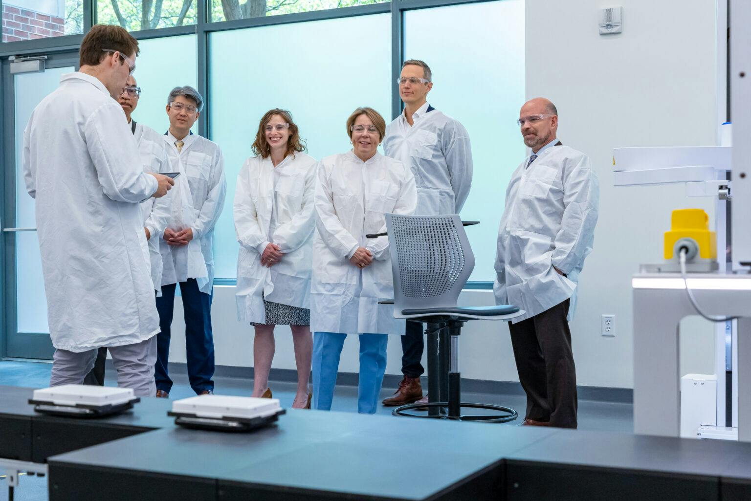 Life sciences research and development team