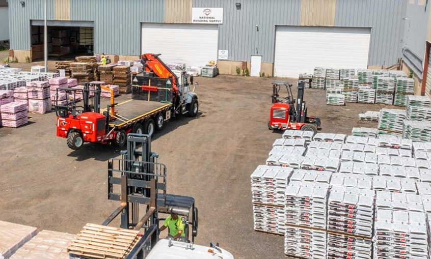 Building supply distribution center