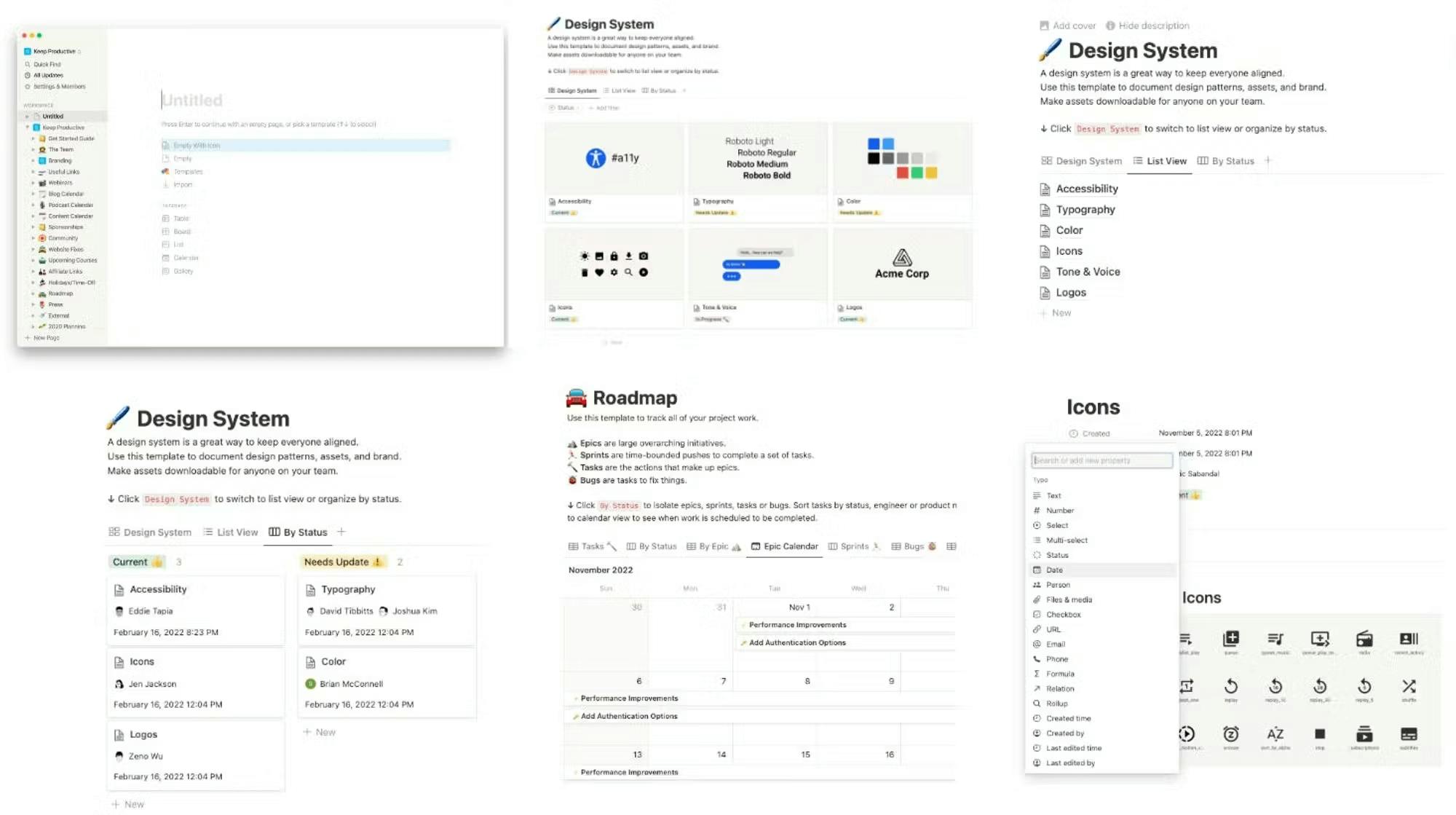 Notion's Database Feature