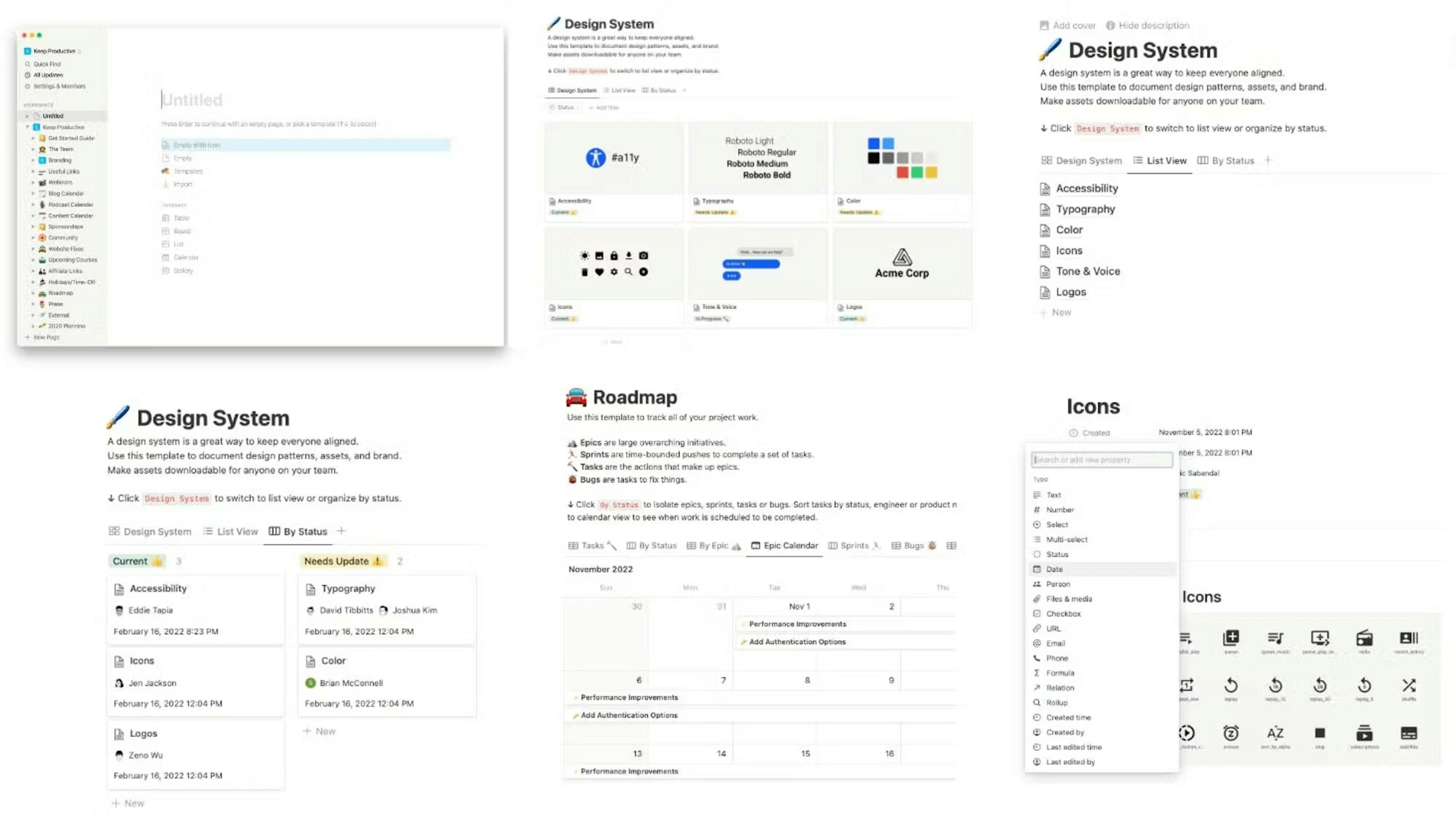 Notion's Database Feature