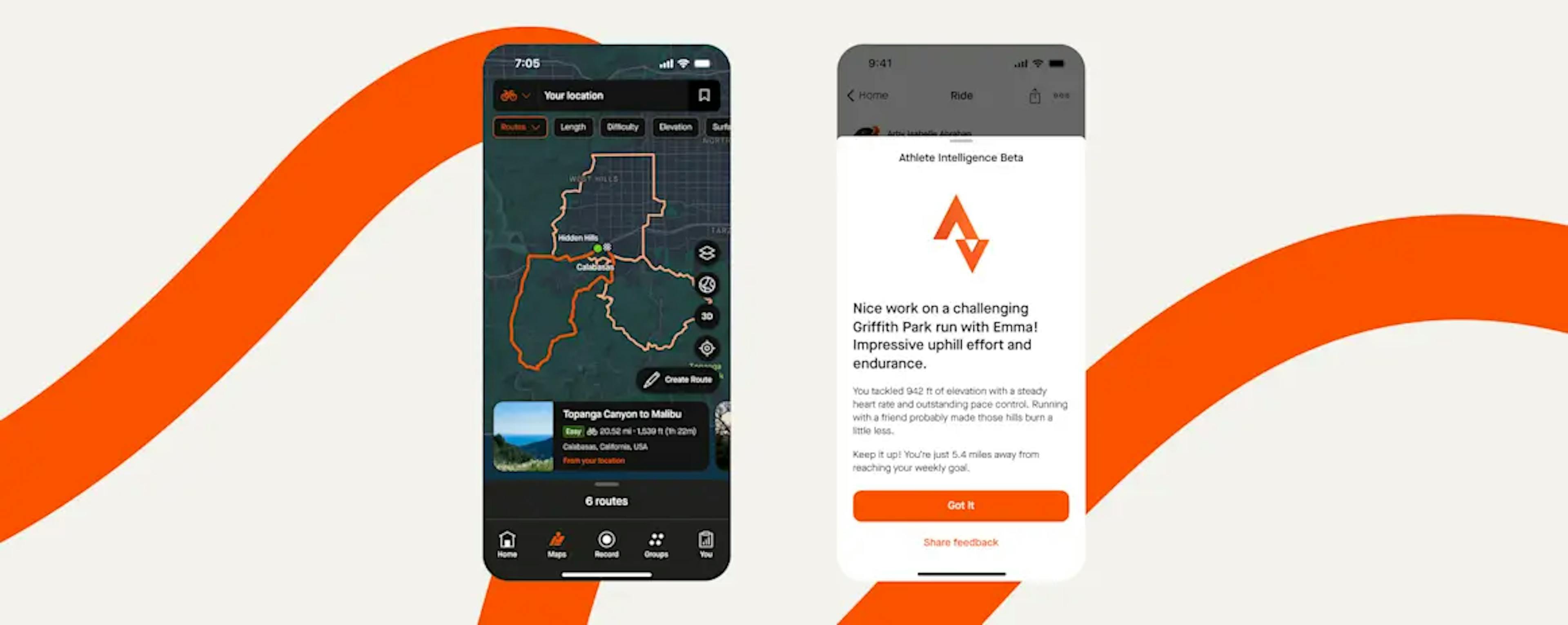 Strava's Activity Flyover with 3D aerial view of stats and highlights