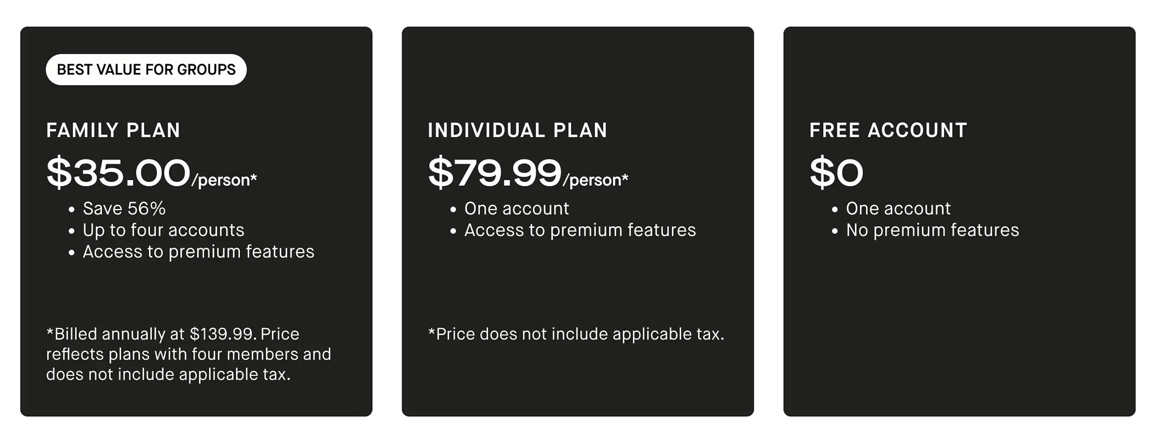 Strava's tiered subscription model