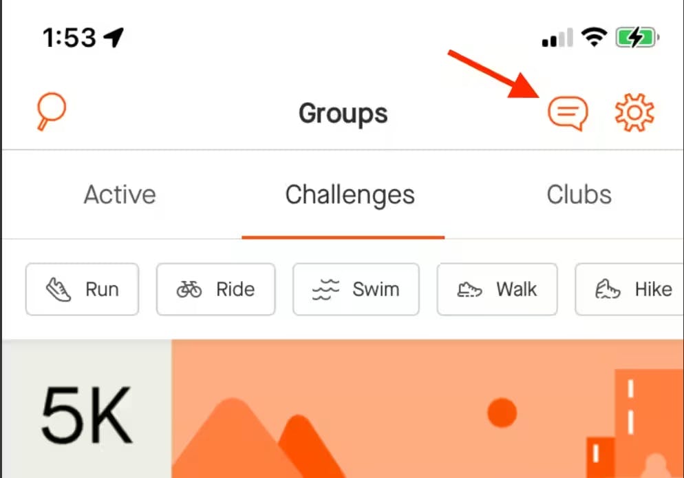 Strava's social network for athletes