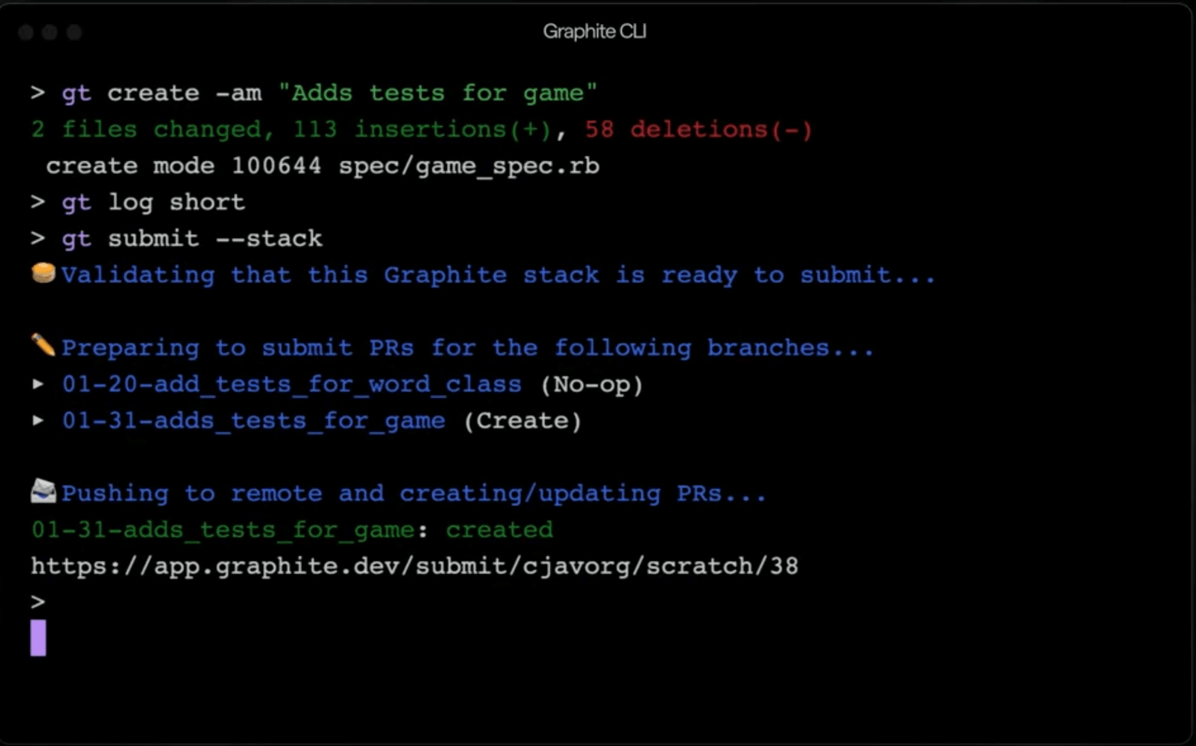 CLI platform includes a command-line interface