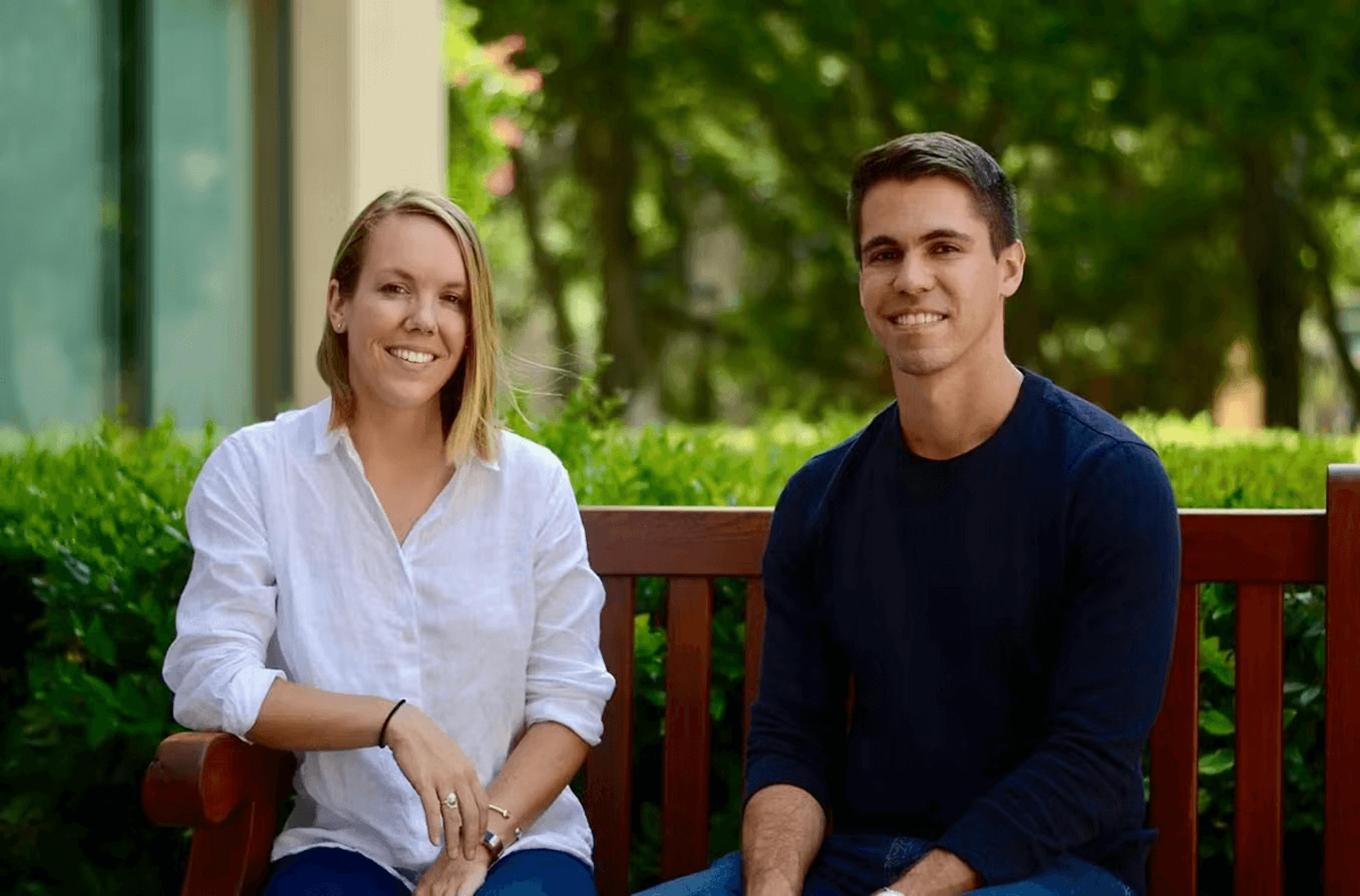 Vannevar Labs co-founders Nini Hamrick (President) and Brett Granberg (CEO)