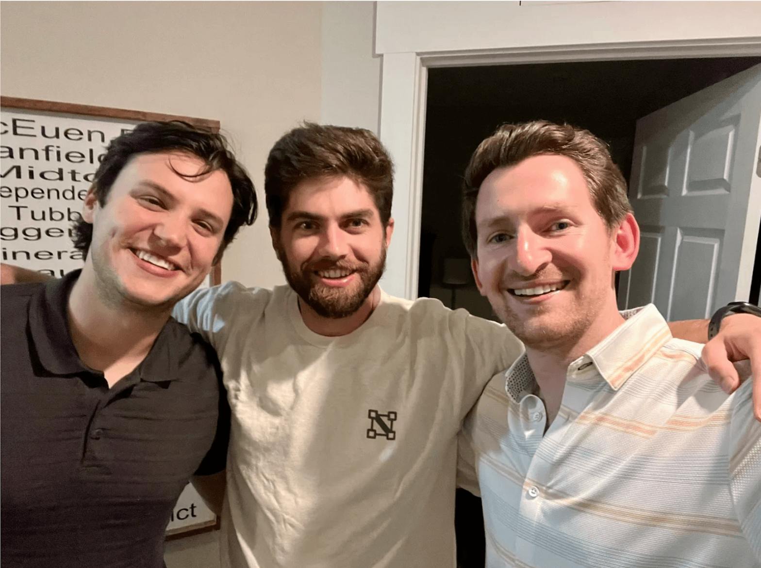 Nominal Co-founders Cameron McCord (CEO), Bryce Strauss, and Jason Hoch
