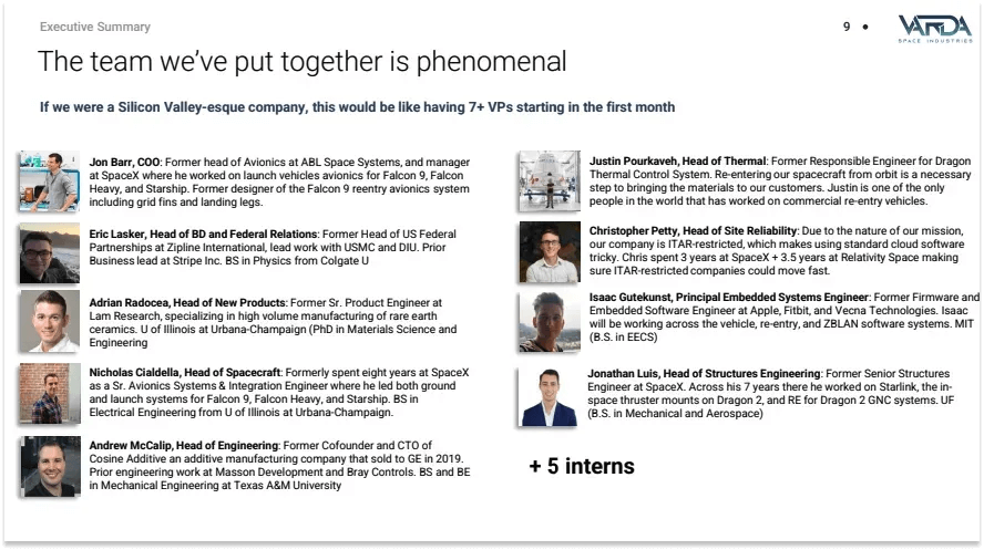 Varda Q1 2021 Board Deck