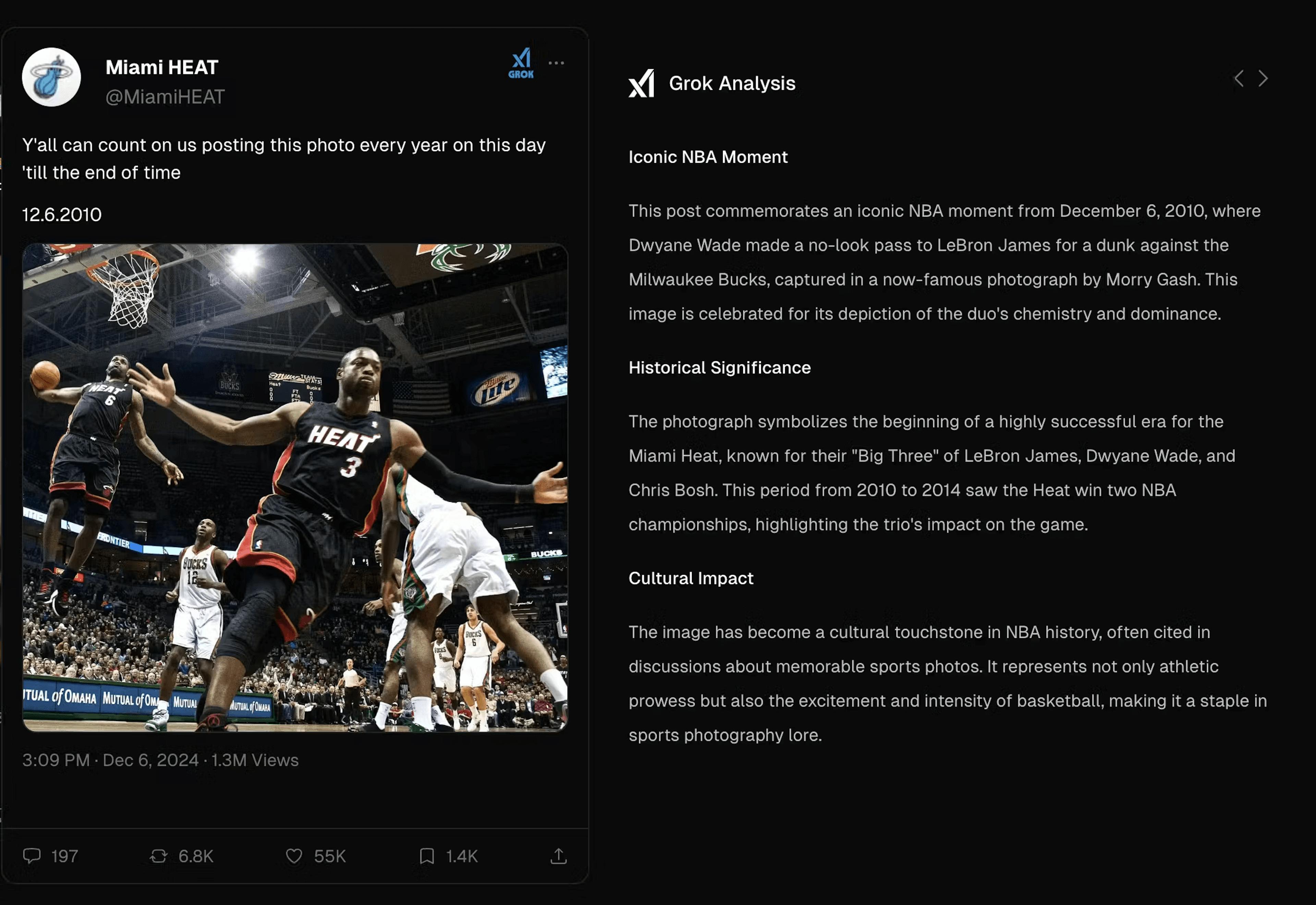 Example of Grok Analysis