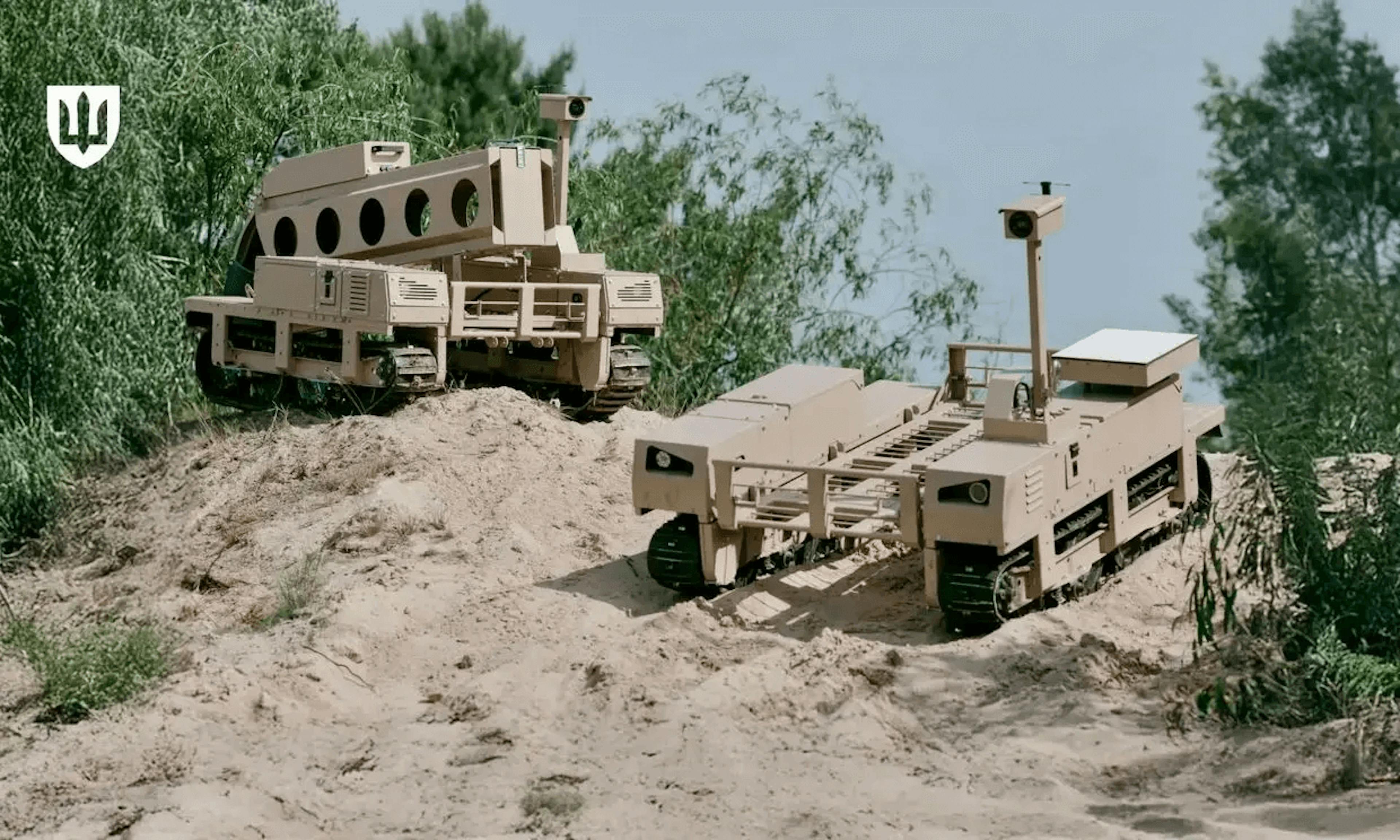 Ukrainian's TerMIT vehicle, The Modular All-Terrain UGV