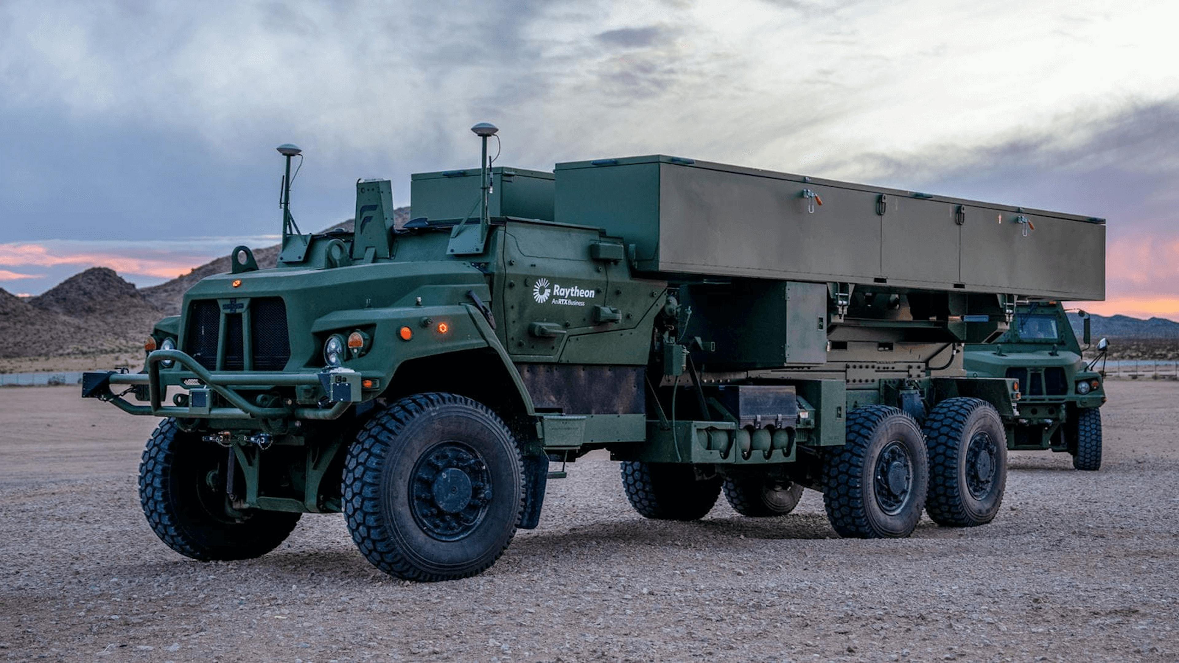 Raytheon's DeepStrike autonomous mobile launcher