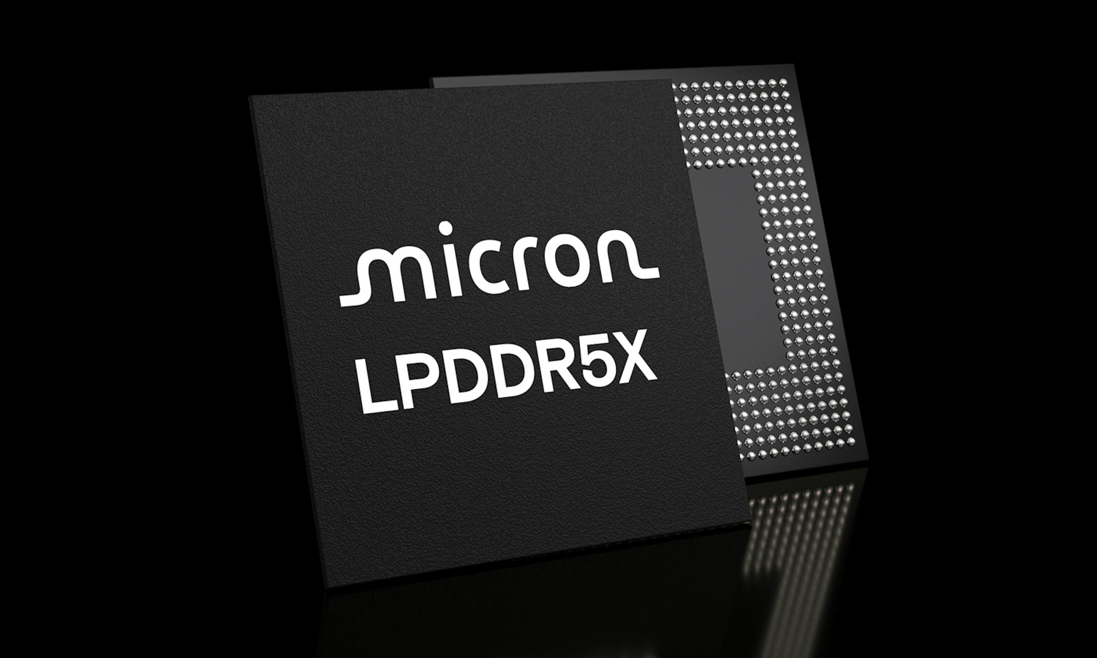 Micron's LPDDR5X memory