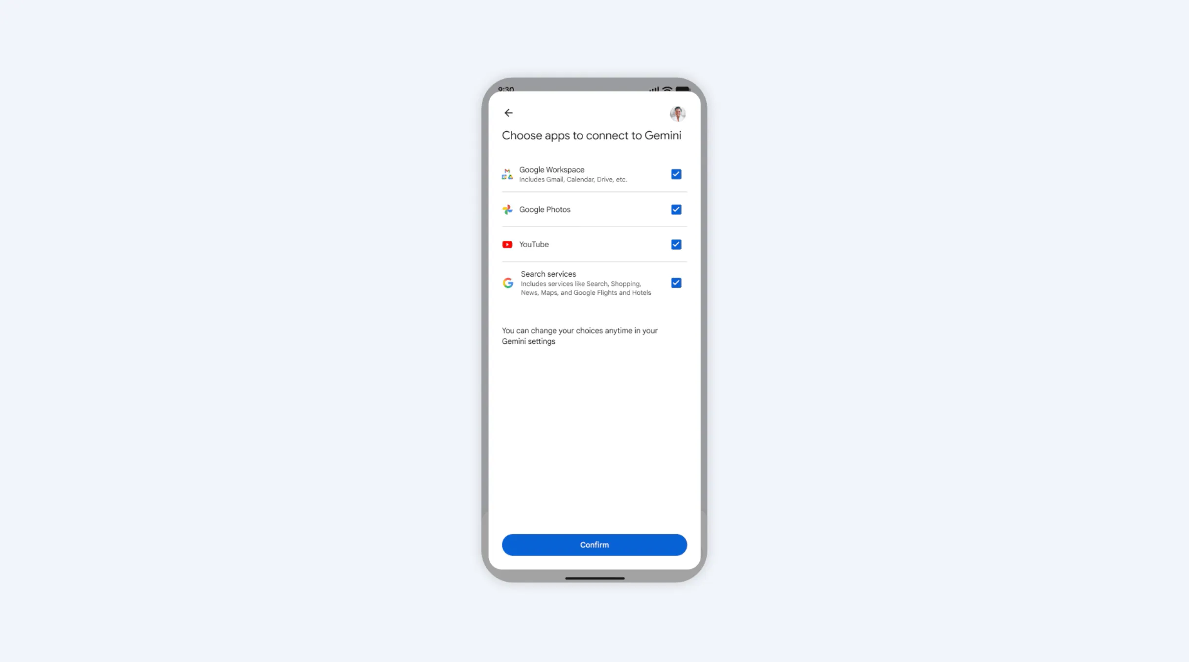 Google integrated persistent personalization into Gemini