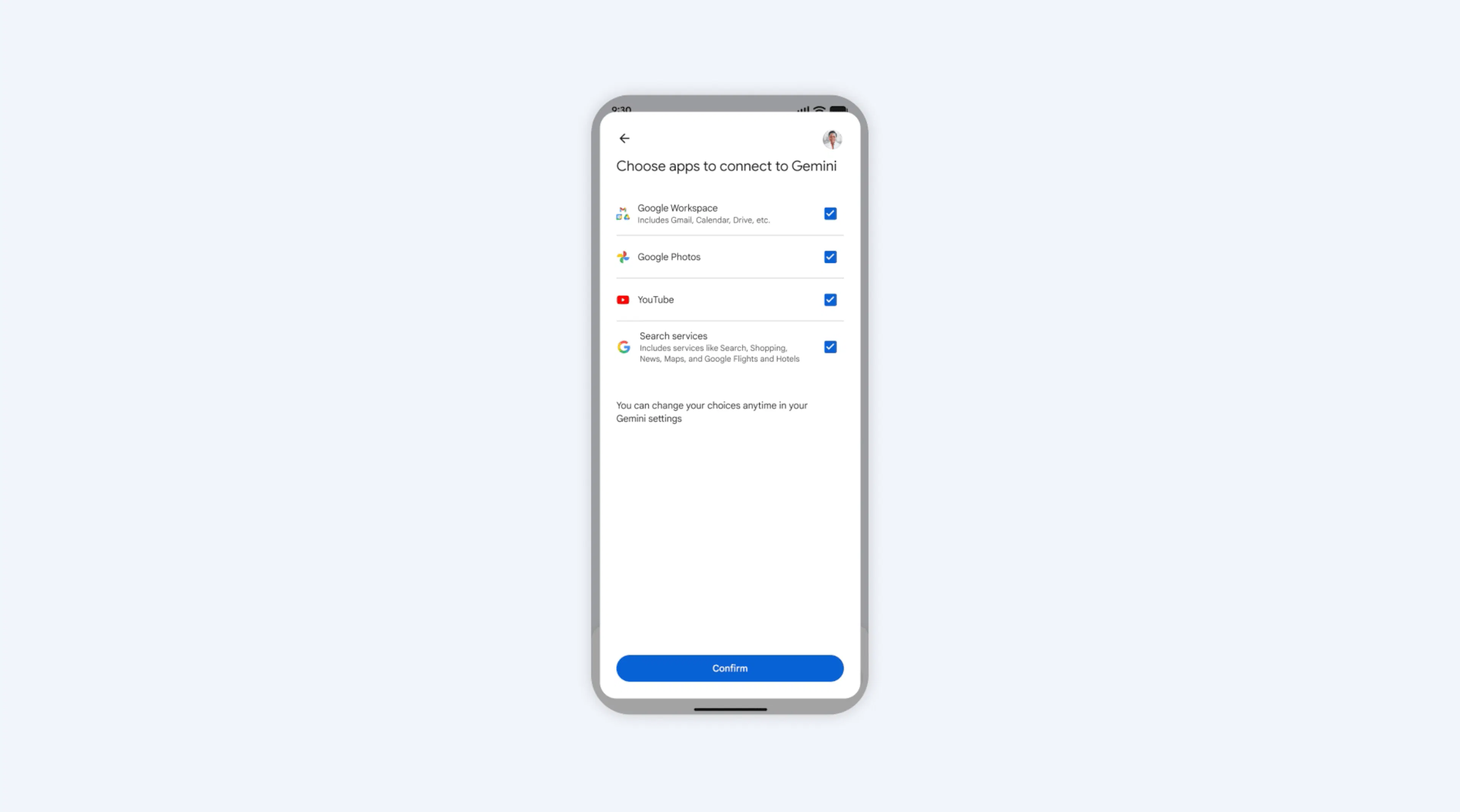 Google integrated persistent personalization into Gemini