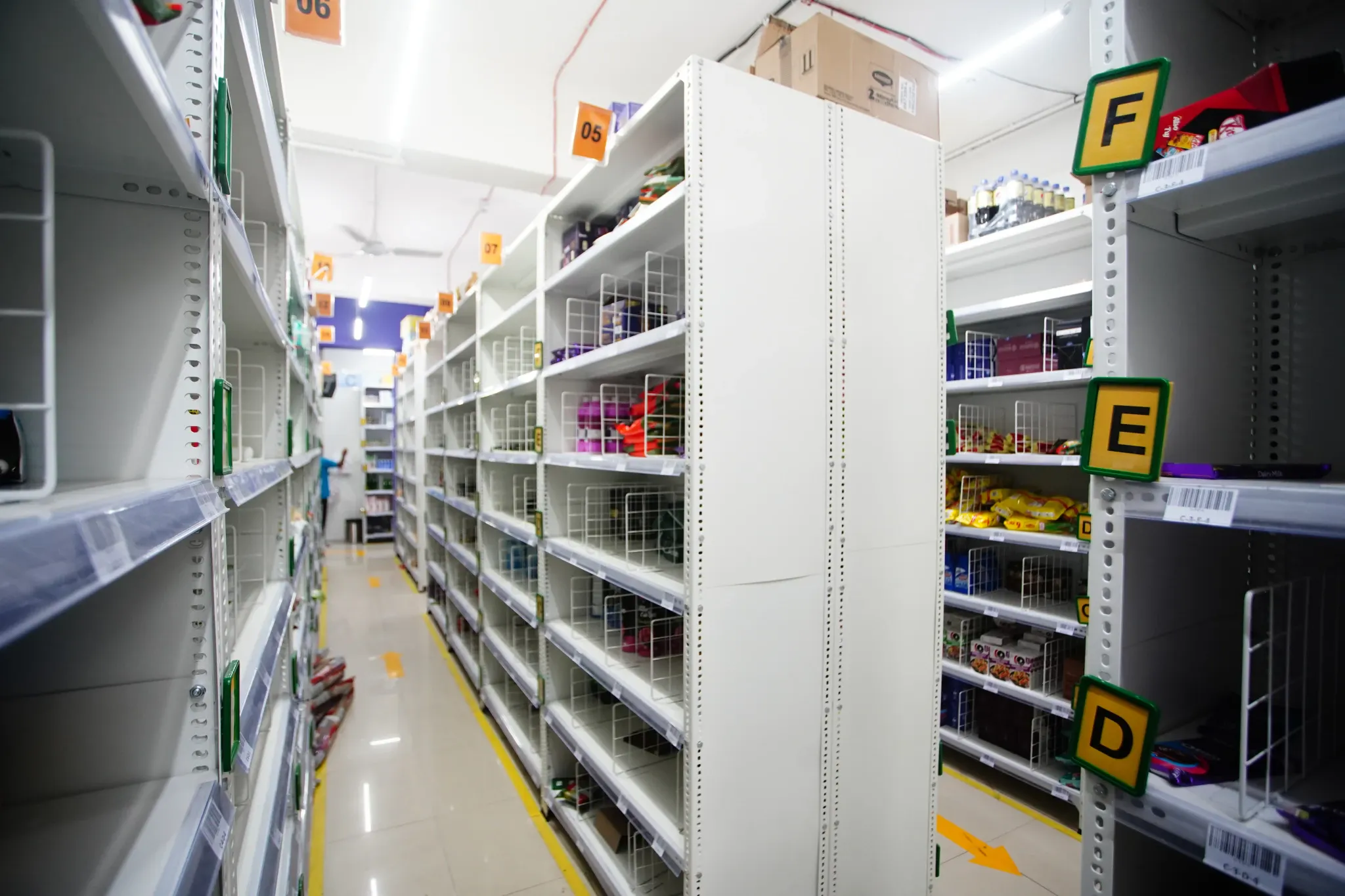 A dark store operated by Zepto
