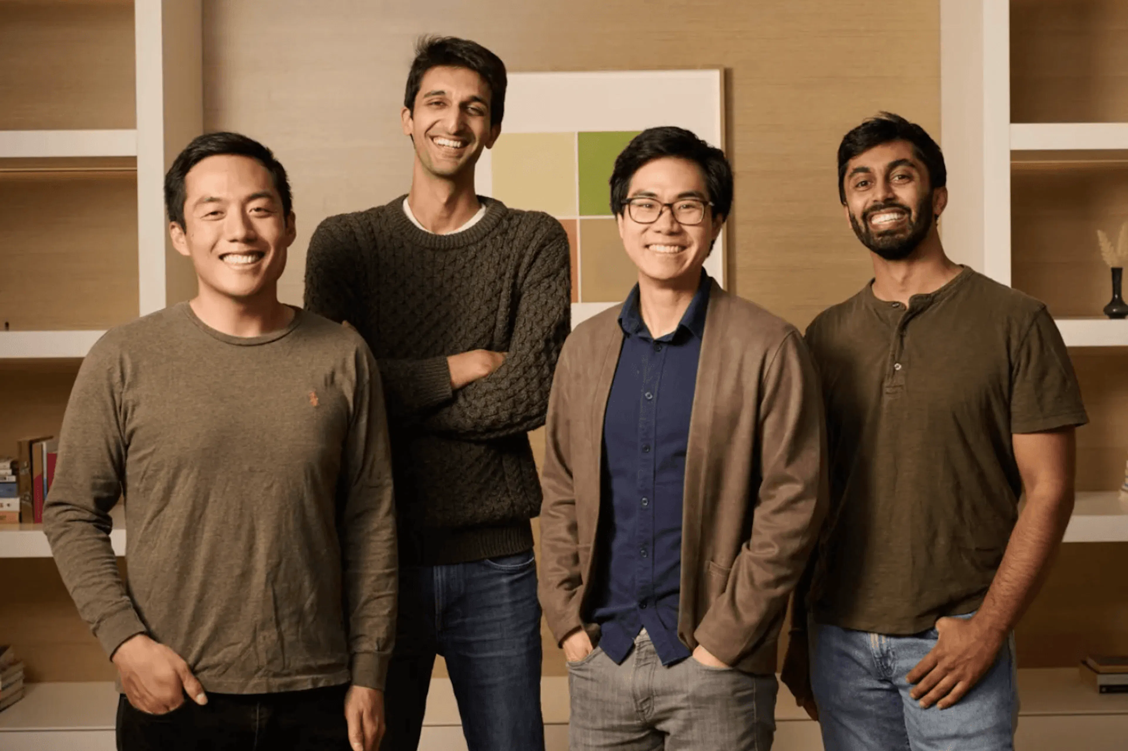 Cartesia's co-founders Karan Goel, Albert Gu, Arjun Desai, and Brandon Yang