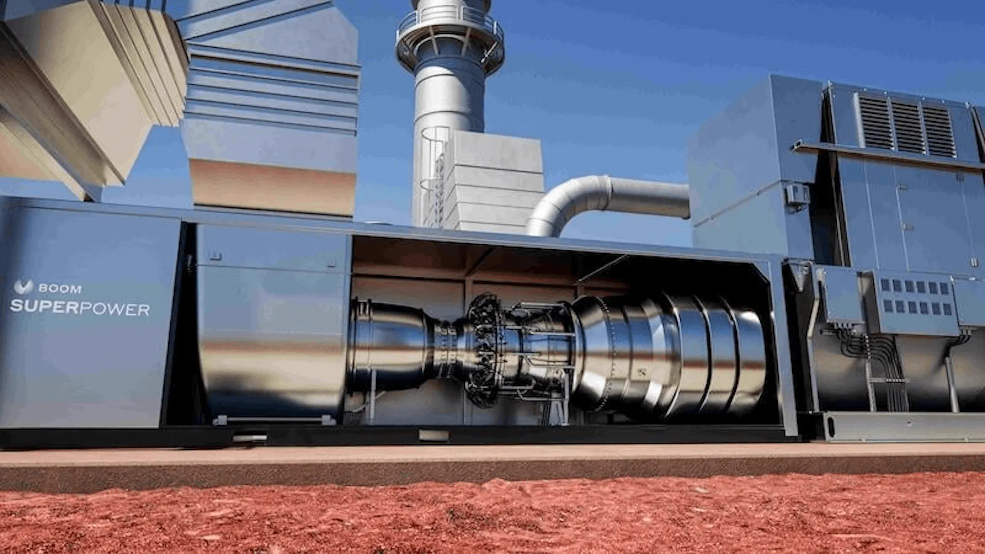 Boom Supersonic's Superpower, a 42‑megawatt natural gas turbine