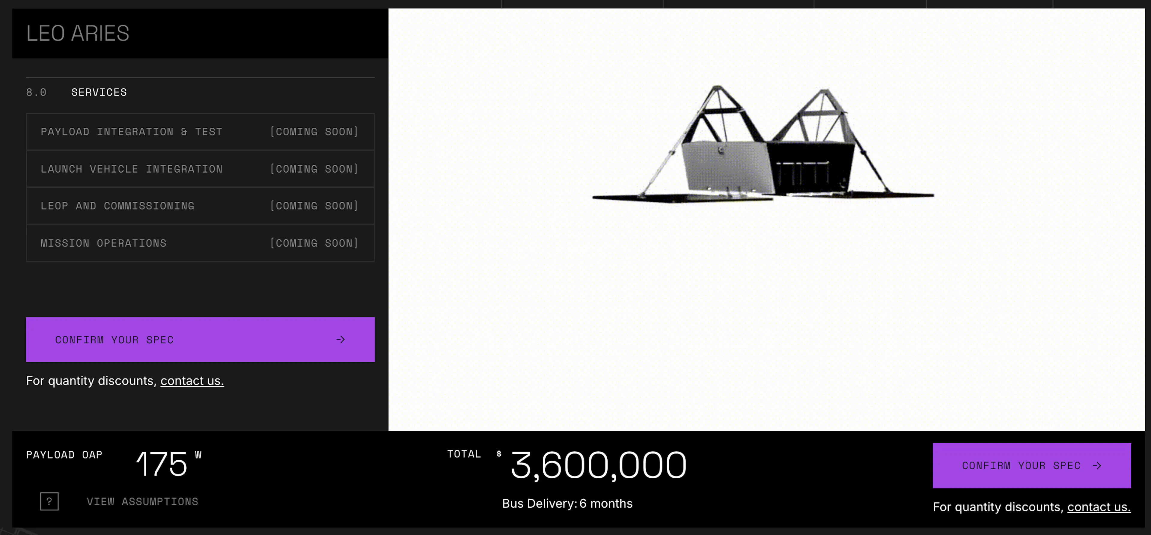 Apex revenue comes from sale of satellite hardware