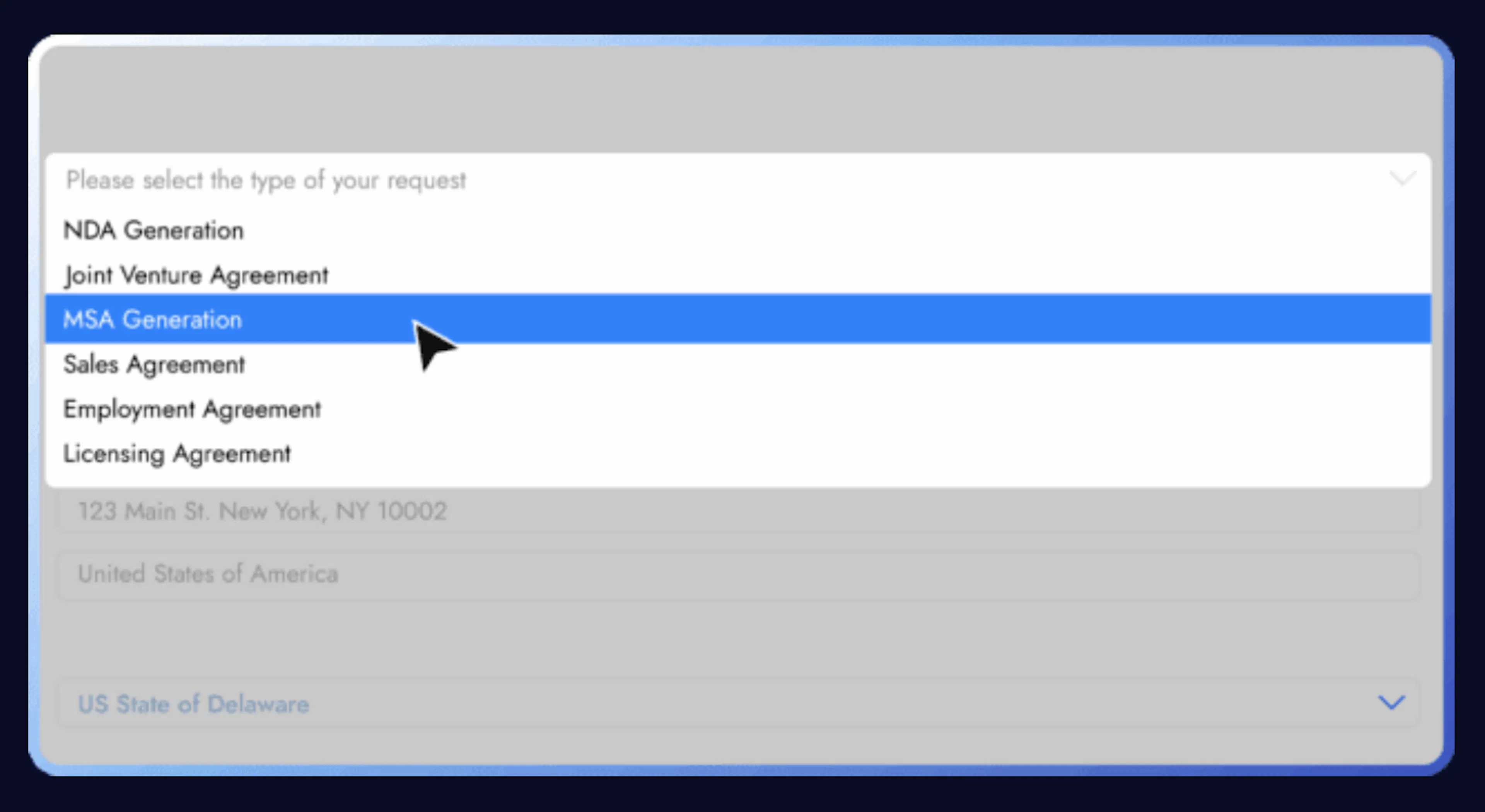 Luminance Draft module UI screenshot.
