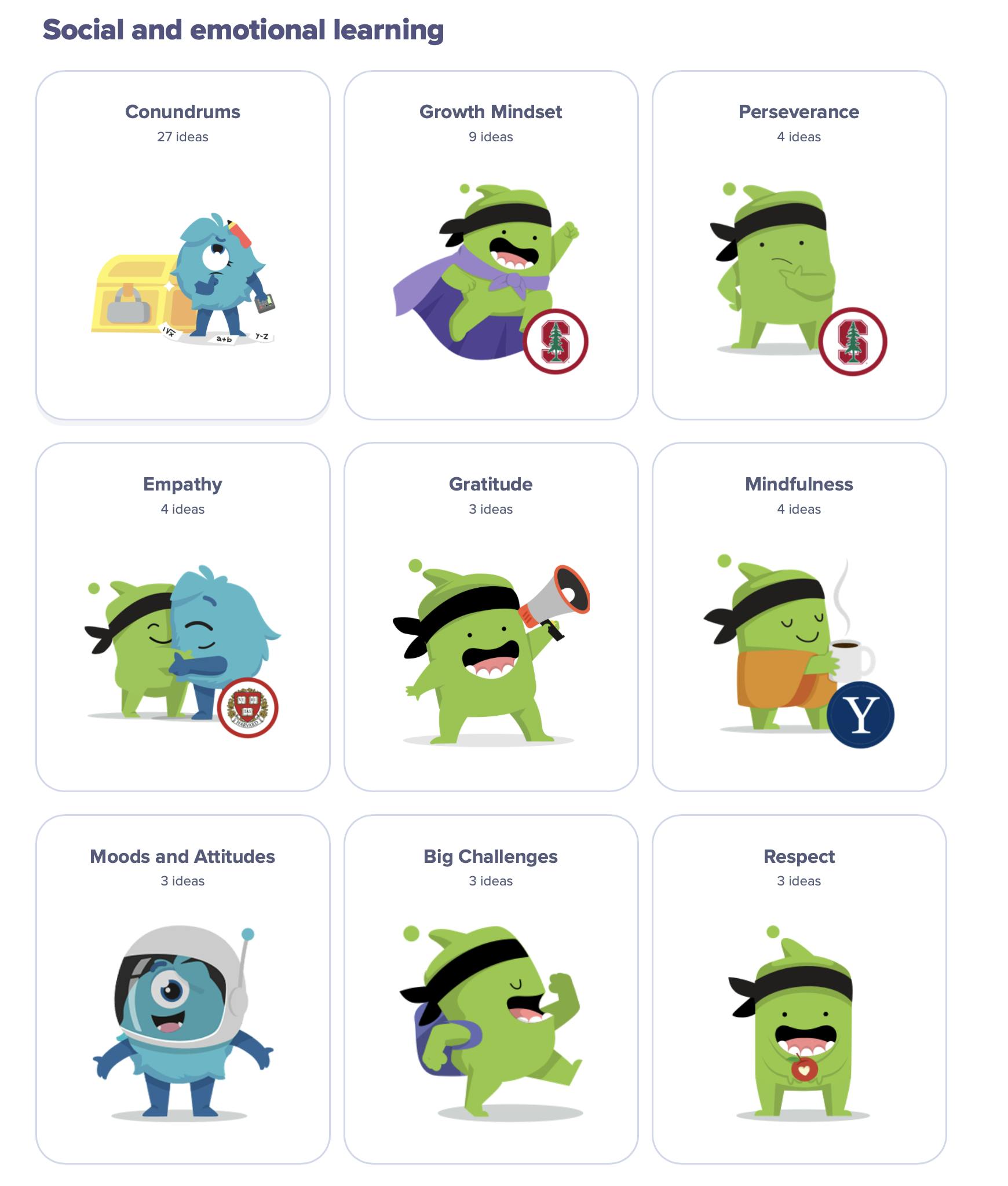 Big Ideas - ClassDojo