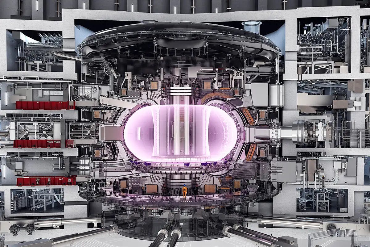 The ITER tokomak fusion reactor